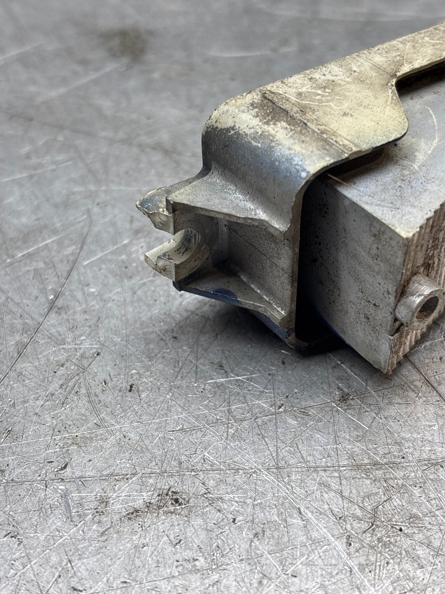 Porsche 944 S2 Turbo front indicator body housing unit. 95163141100 used, slightly damaged