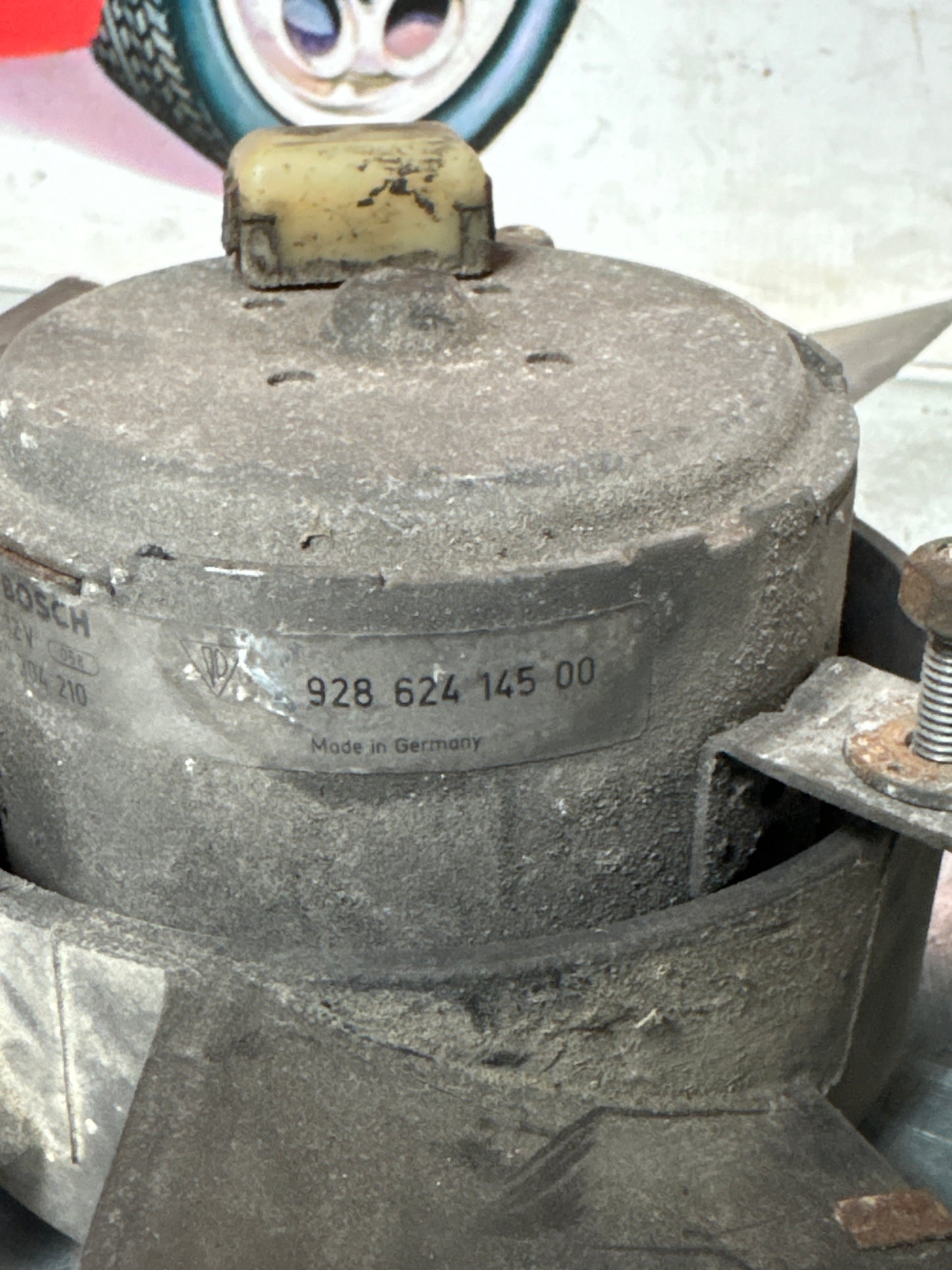 Porsche 928 cooling fan, used 92862414500