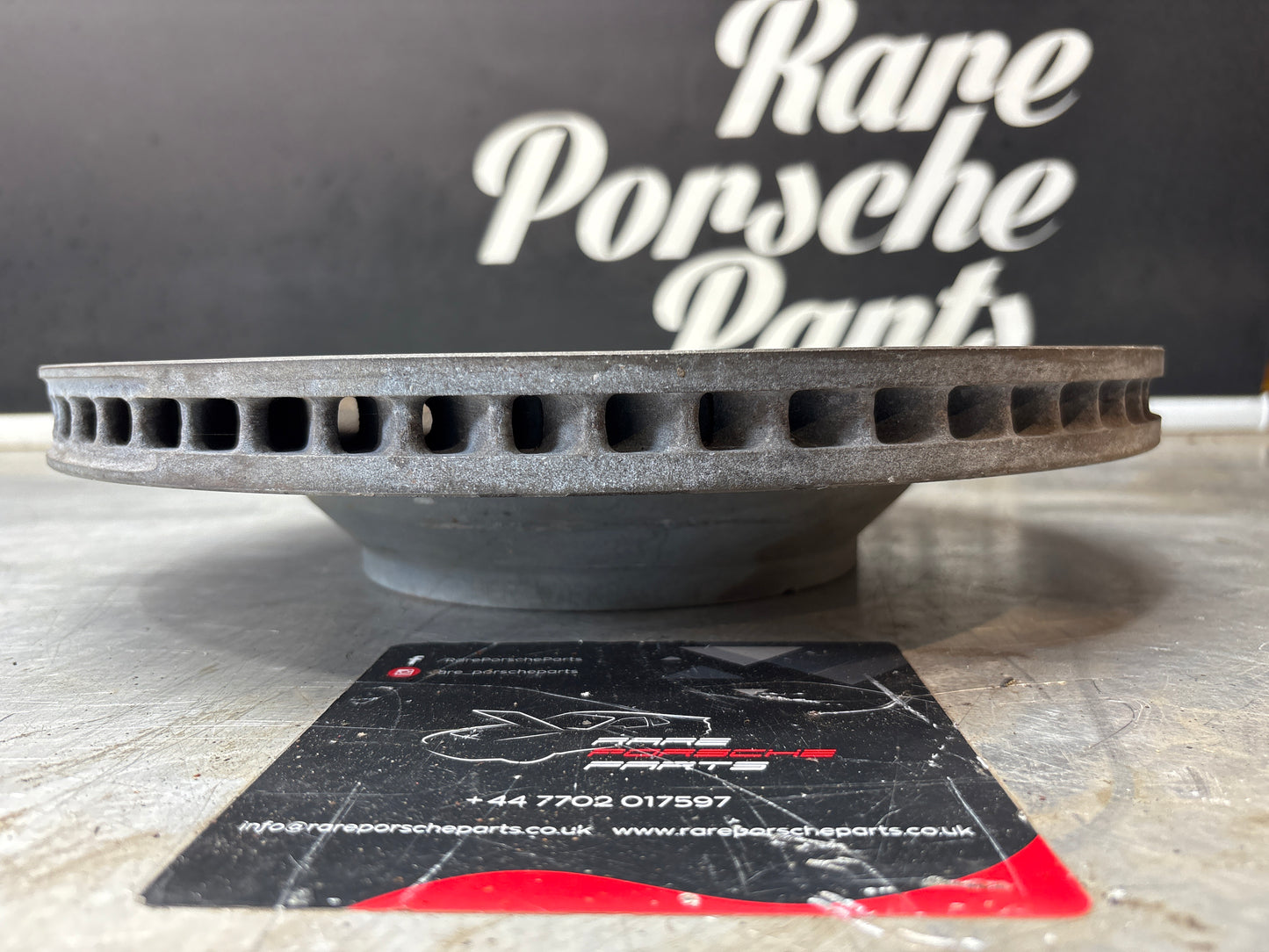 Porsche Cayenne Rear left Disc Brake Rotor, 9Y0615601C