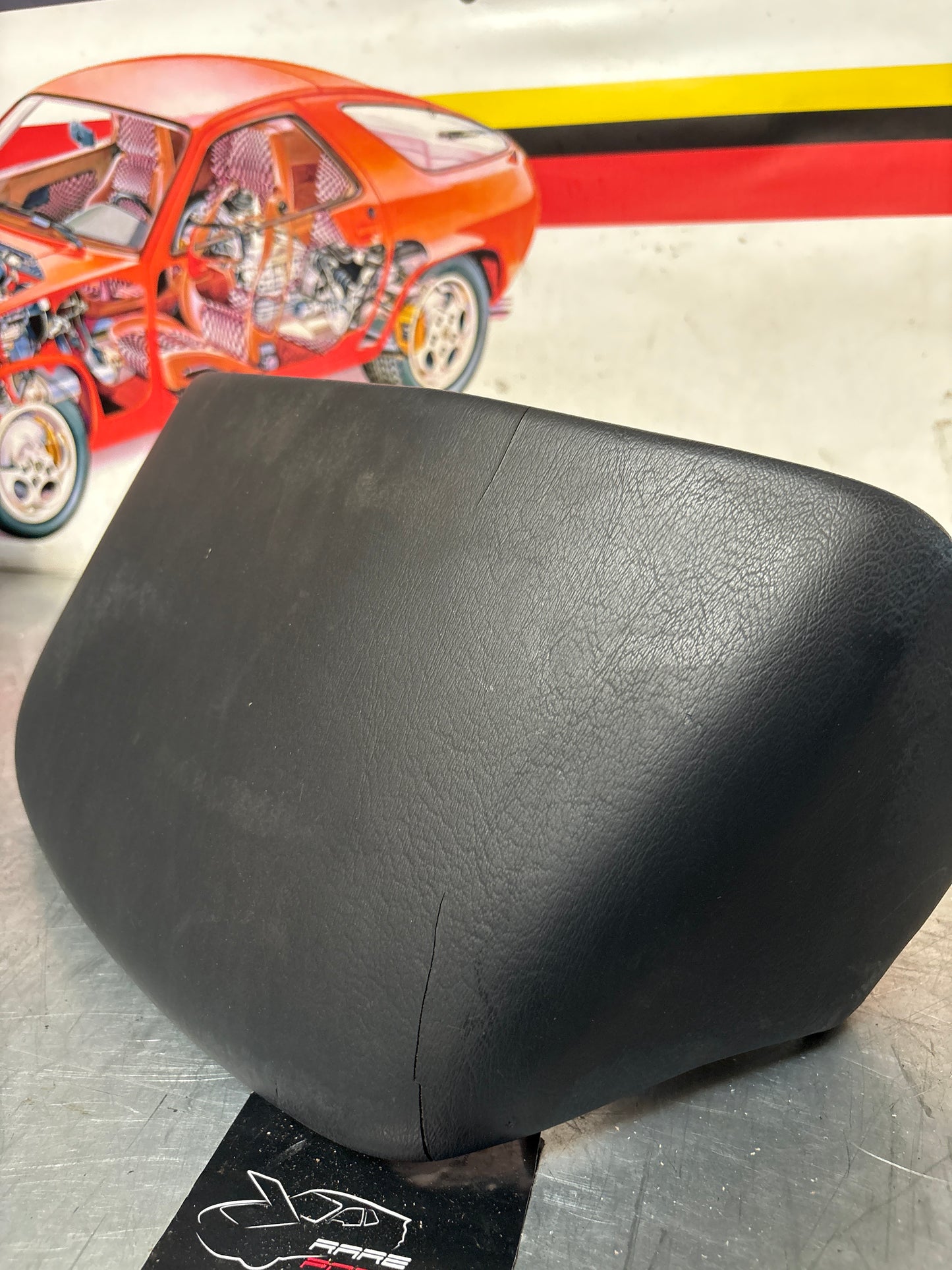 Porsche 928 blue dashboard trim, used