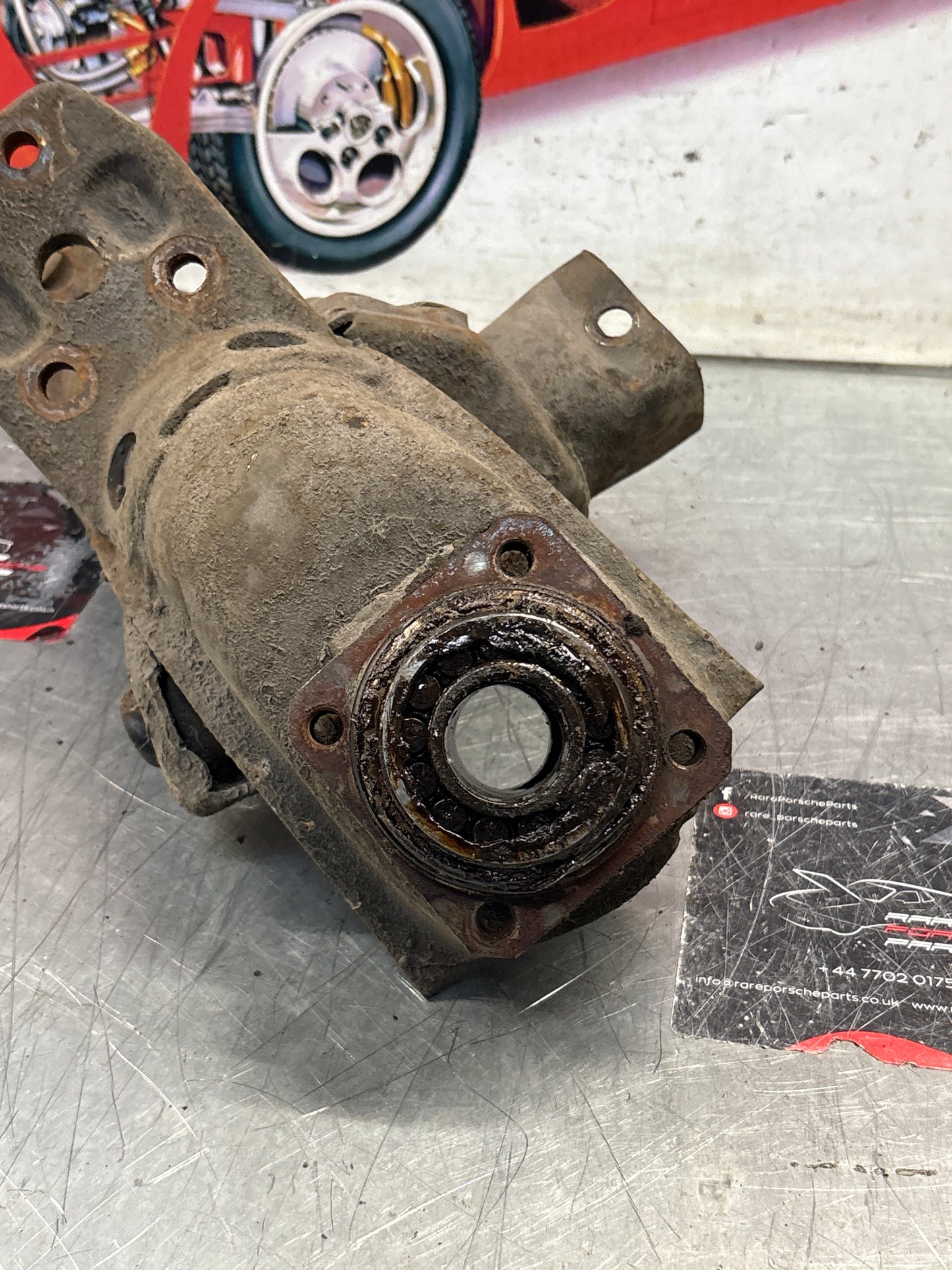 Porsche 924 944  -85.5 Rear right trailing arm,  used 94433102200