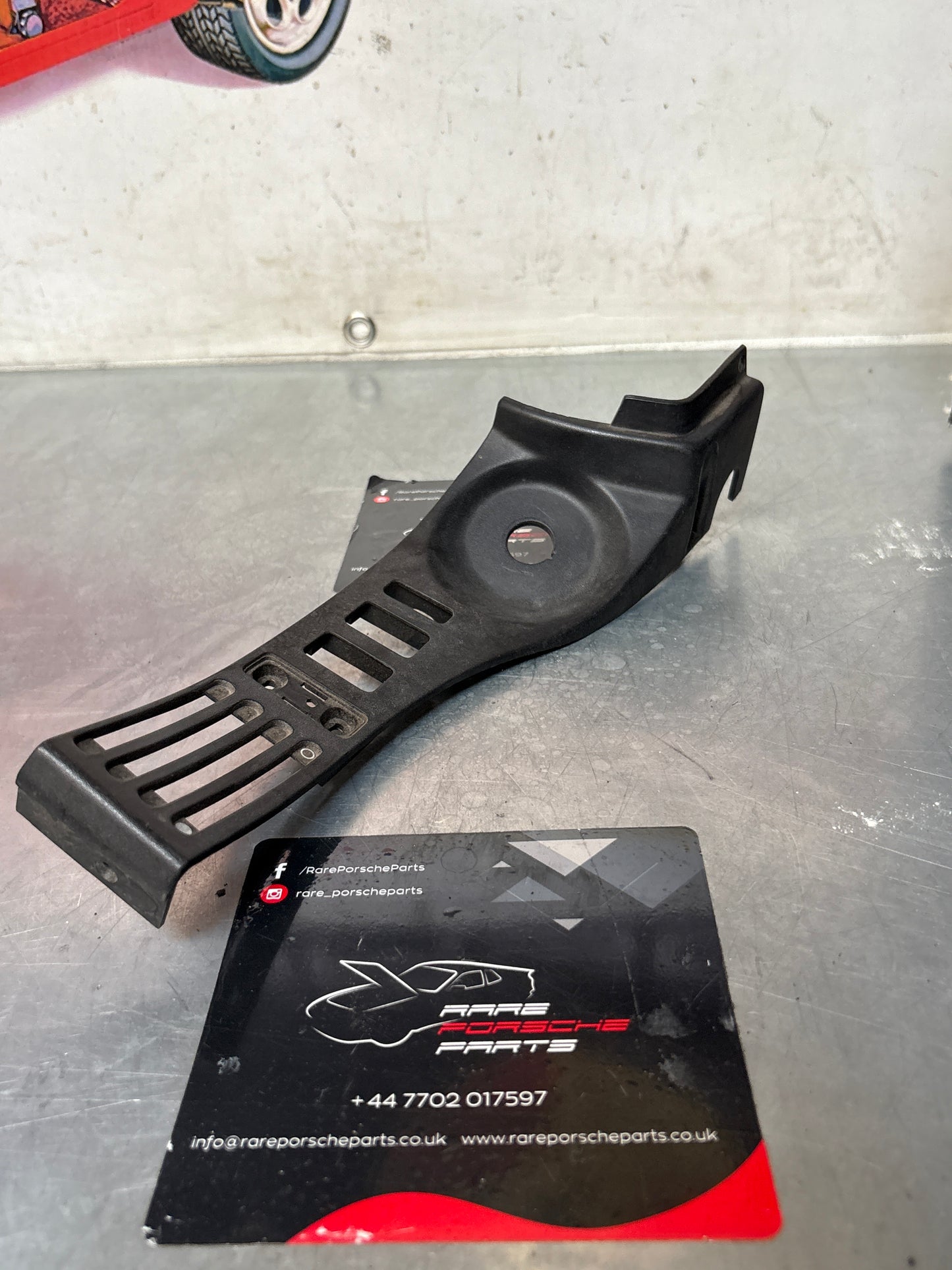 Porsche 944 Turbo S2 / 968 Left side steering wheel dash trim bezel, used, check the photos for damages! 94455242900