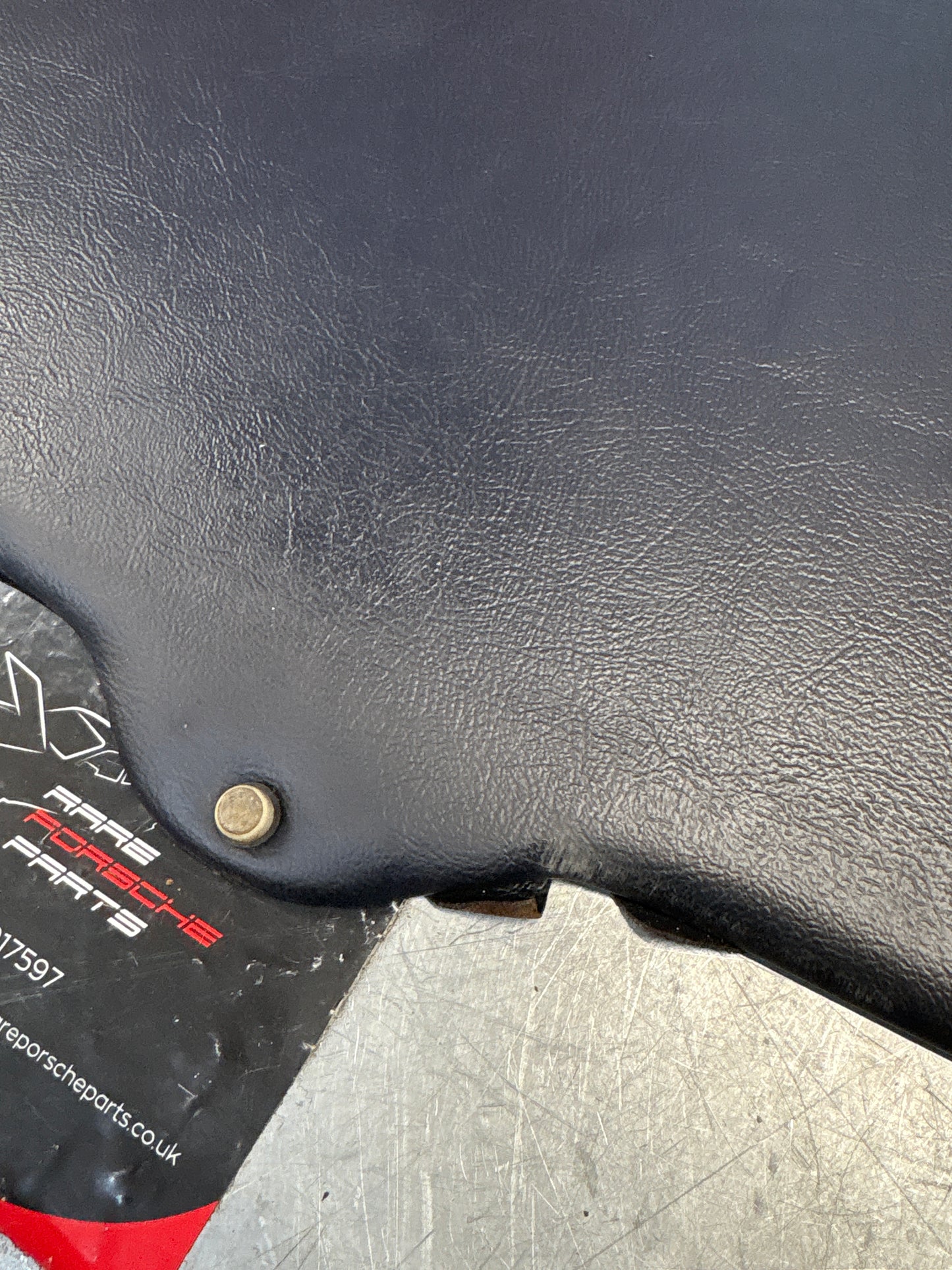 Porsche 928 sun roof headliner trim, blue, used 92856406950KZ3
