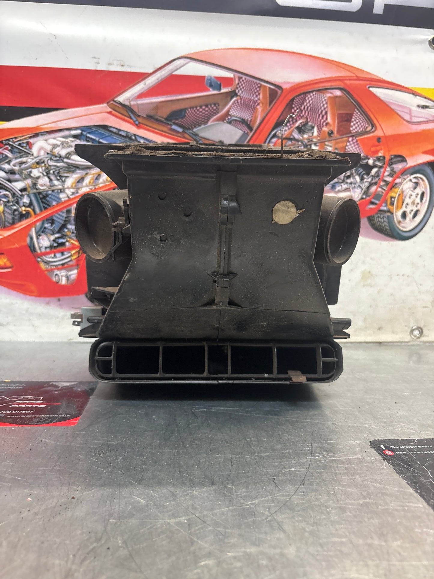 Porsche 924 80-85 944 82-85.5 heater blower fan assembly, complete 321819096 / 321819088 / 321819087 / 321819095 used