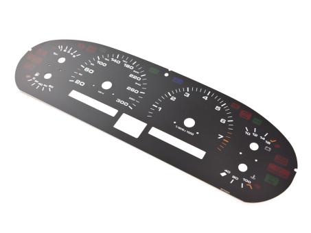 Speedometer dial for Porsche 928 S4 GT GTS dial circuit geschr. 92864115000