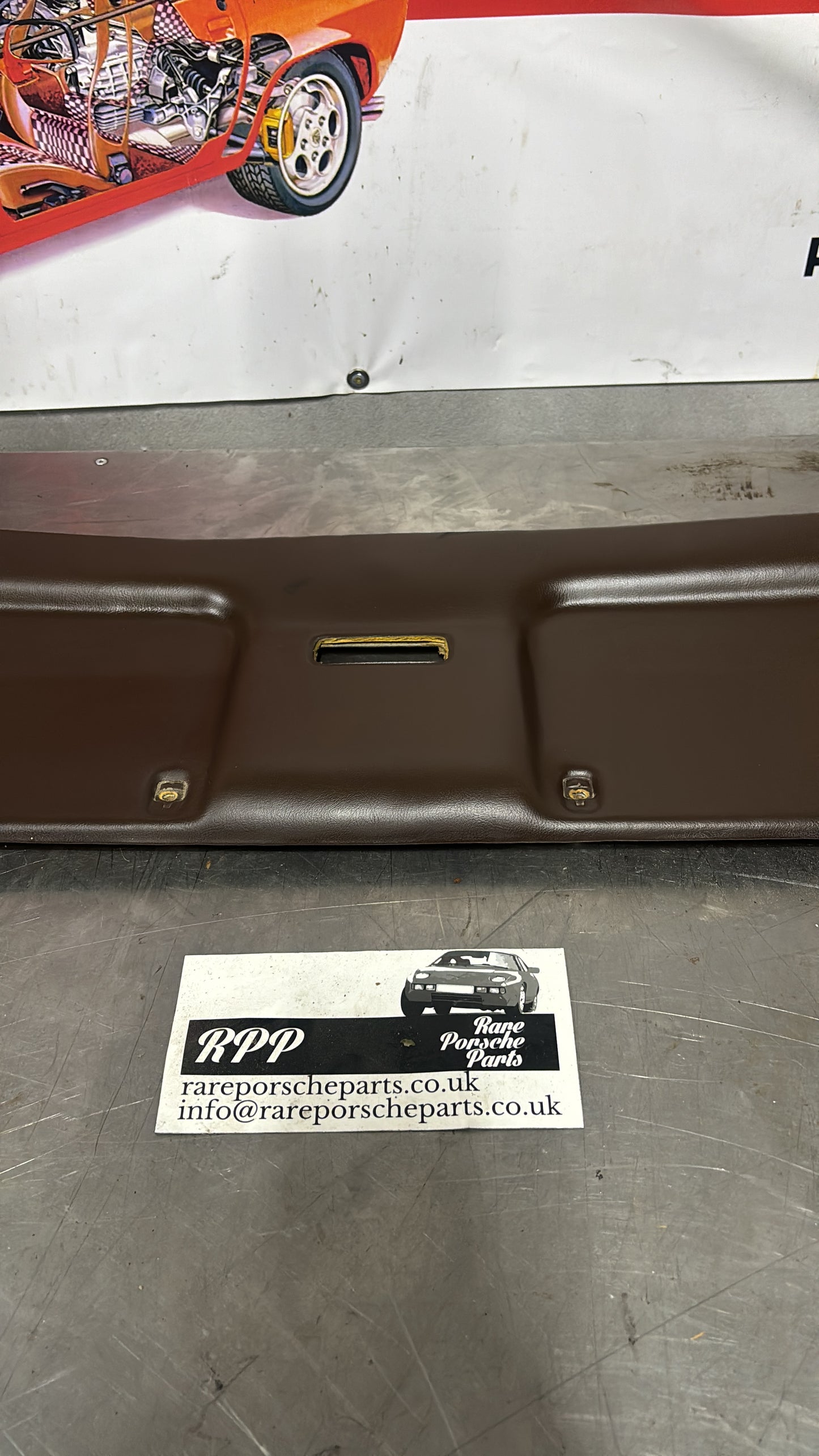 Porsche 928 Brown Roof Lining Trim, used