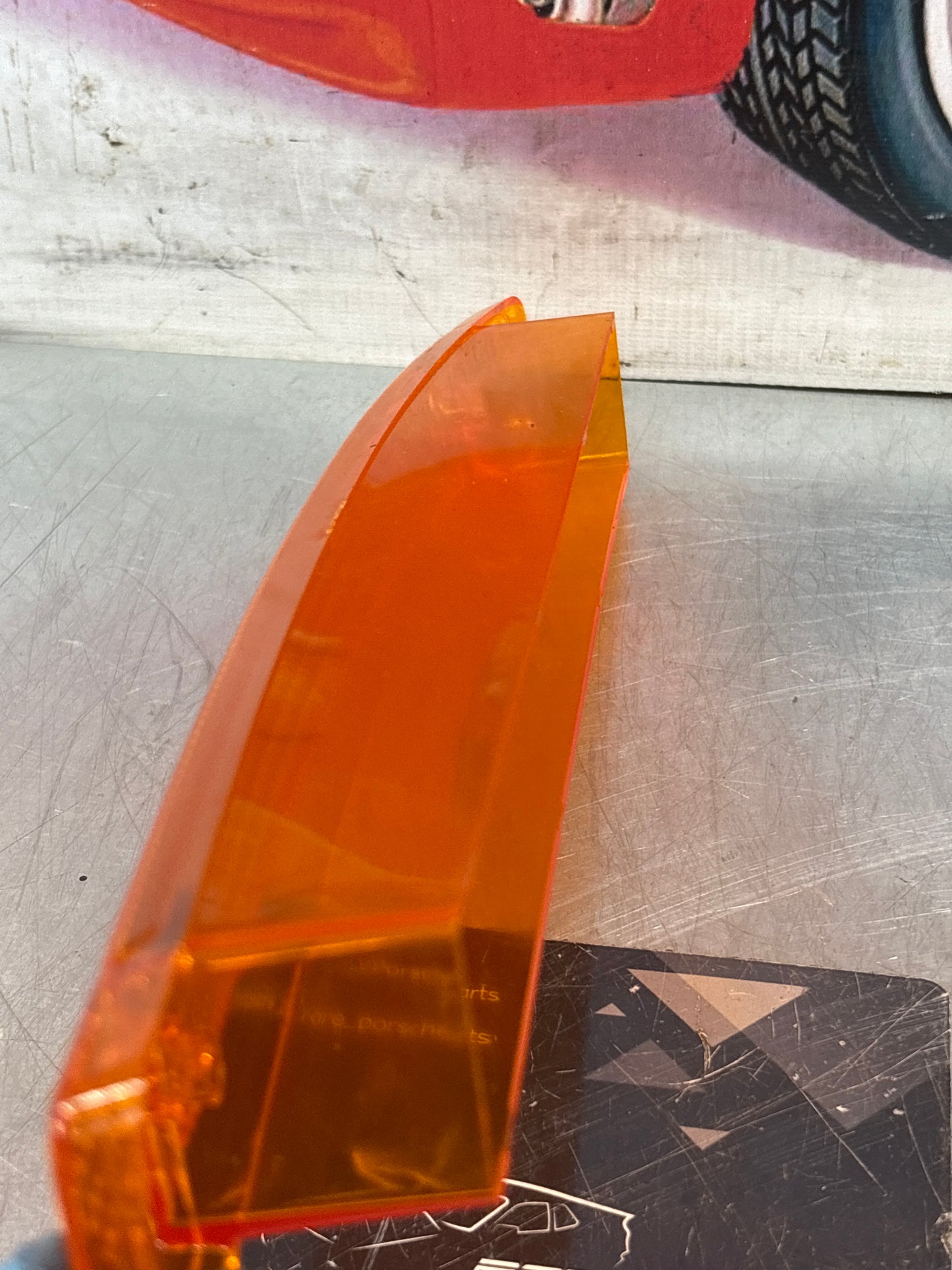 Porsche 944 S2 / Turbo left hand indicator lens Bosch 95163116101 new