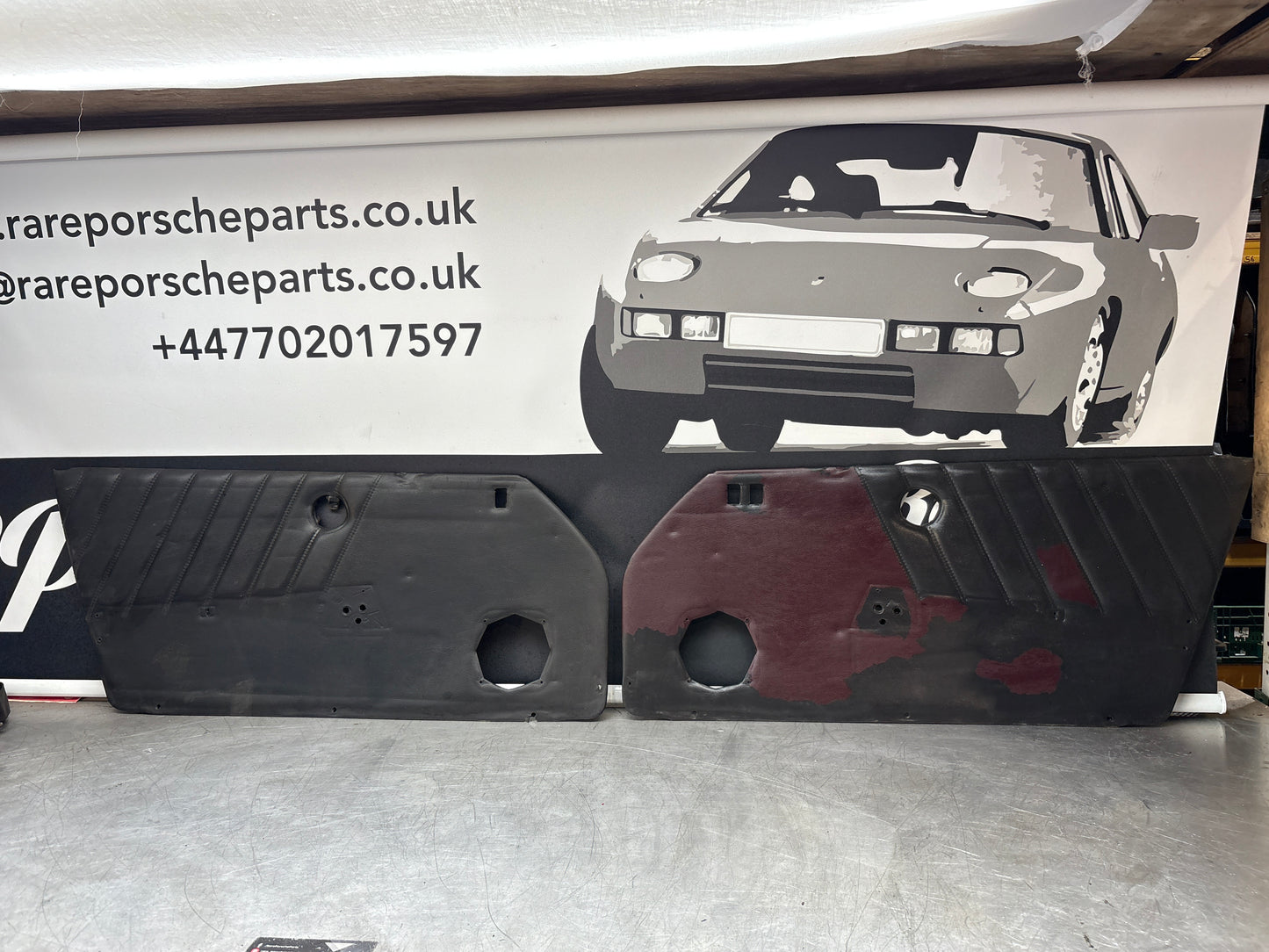 Porsche 911 964 pair of door cards, spares or repair