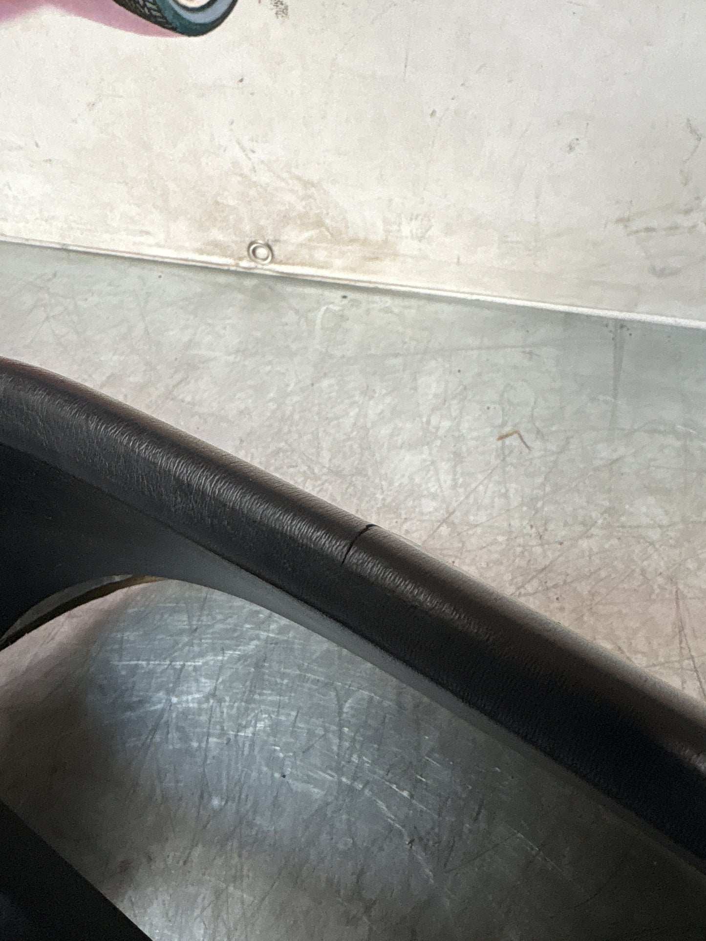 Porsche 928 black dashboard trim, used