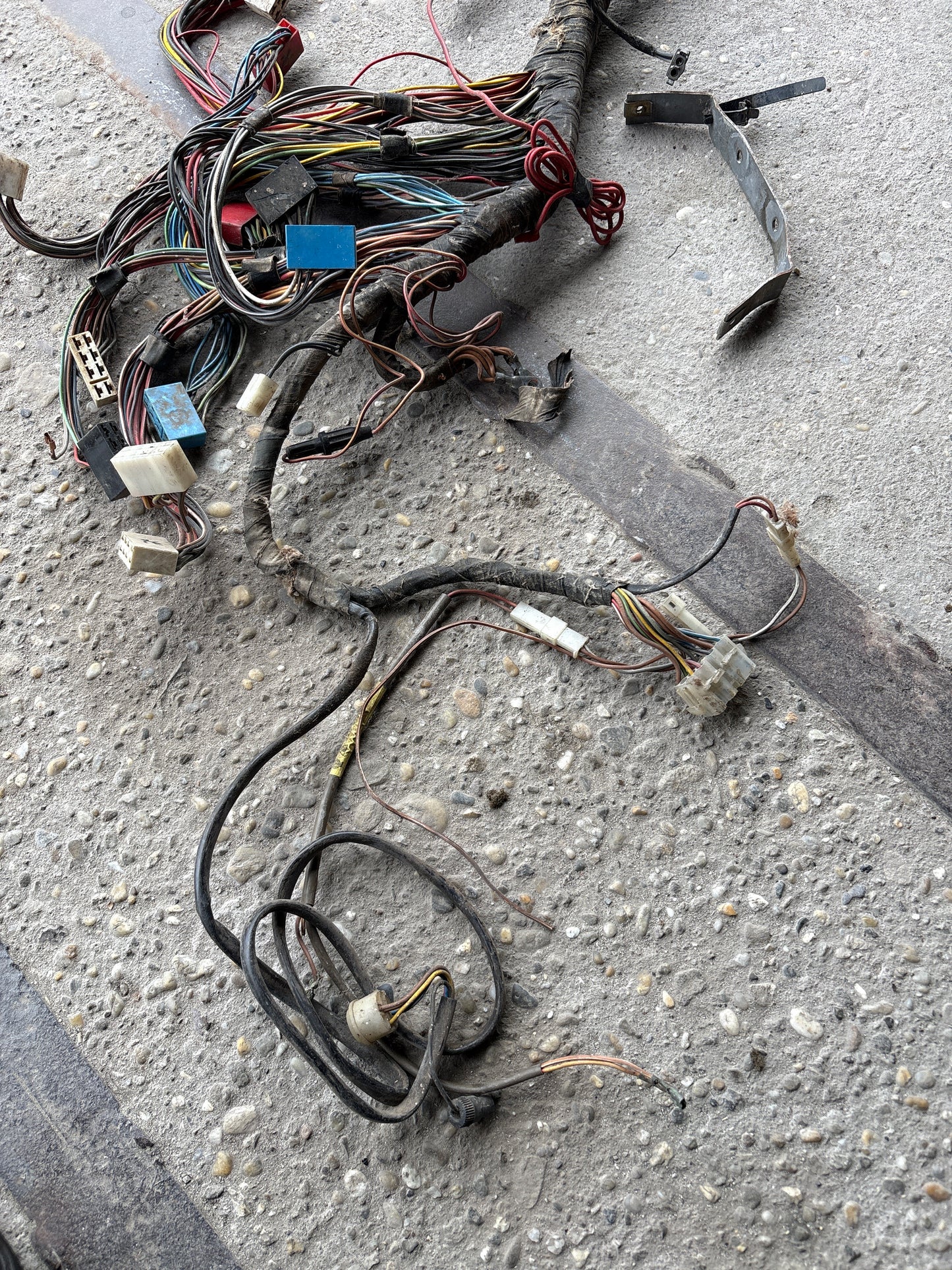 Porsche 928 S interior wiring loom, LHD 92861200321
