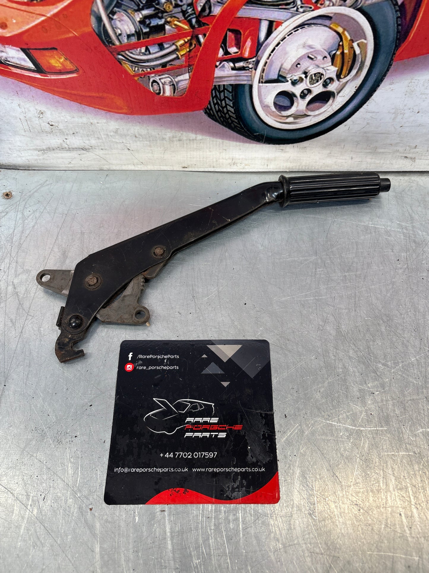 Porsche 924 944 used handbrake lever assembly used
