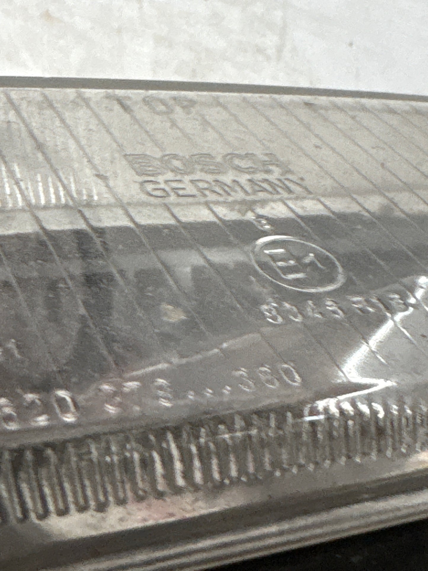 Porsche 928 High Beam Light Passenger Side, used 92863141401 / 0305401001