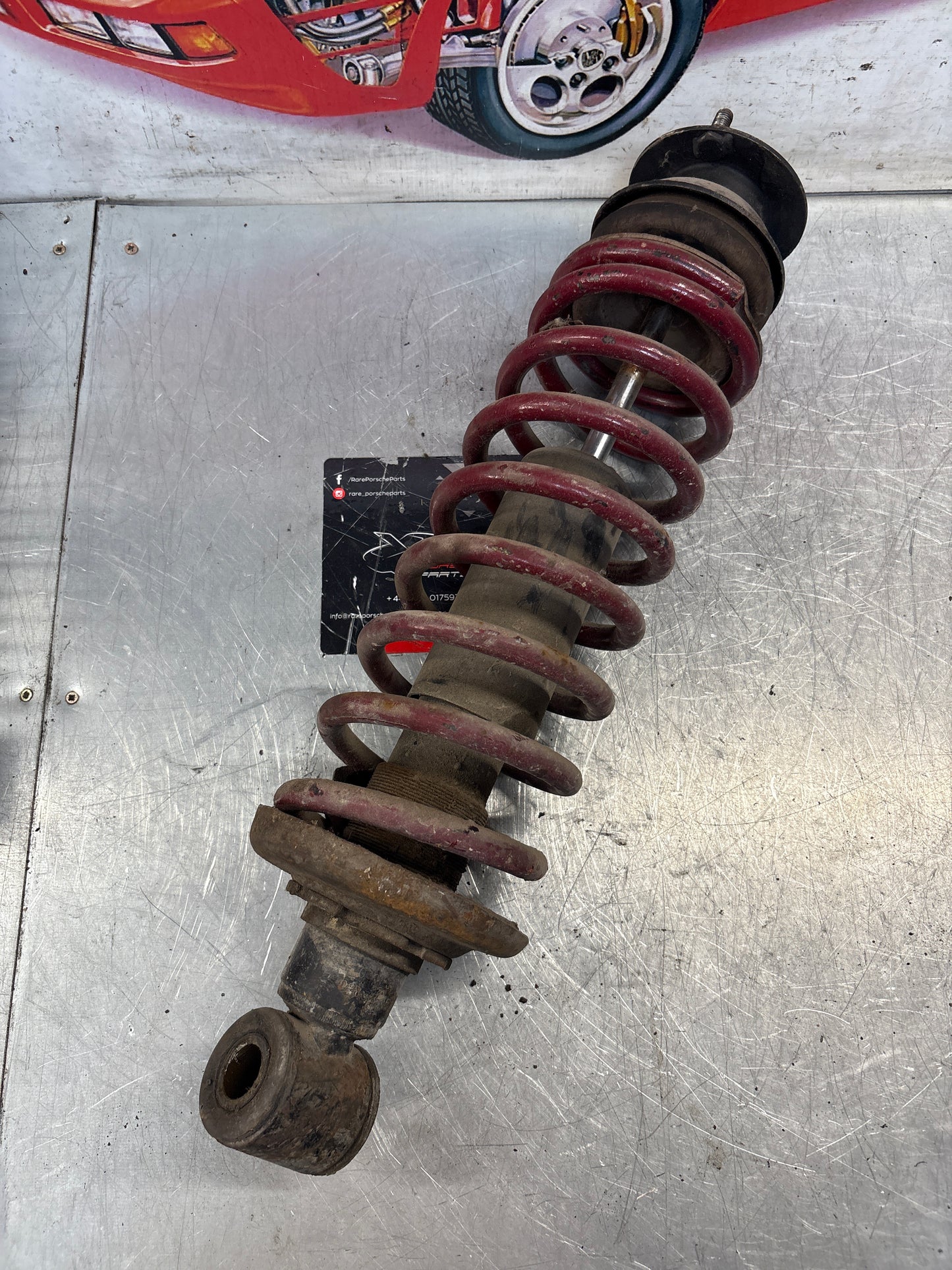 Porsche 928 rear shock absorber, used 92833305108