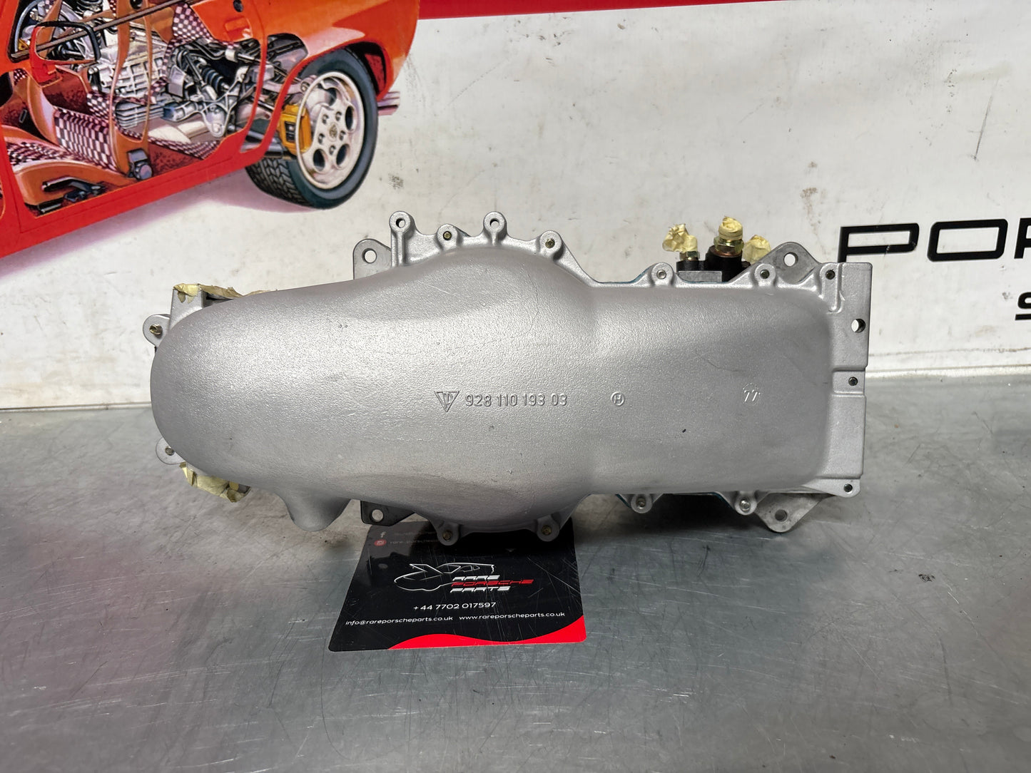 Porsche 928 fuel metering head with air flow meter, 0438100027 / 0438120049 / 92811019303 refurbished