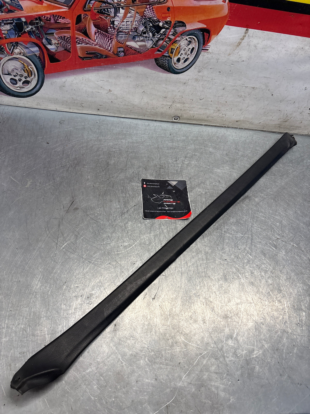 Porsche 928 tailgate trim, right, off side, black, 92855503802, used