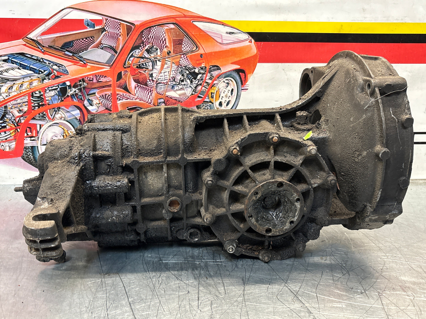 Porsche 914 transmission, used, for spares or repair unknown condition HA12113