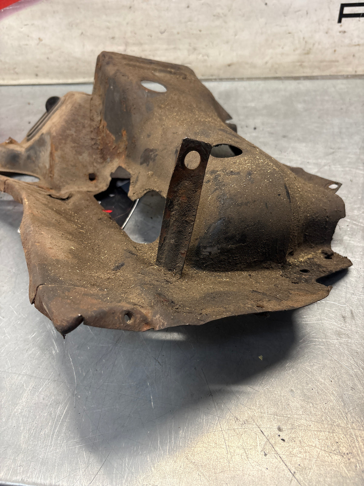 Porsche 914 cylinder cover heat shield, 022119300A Used