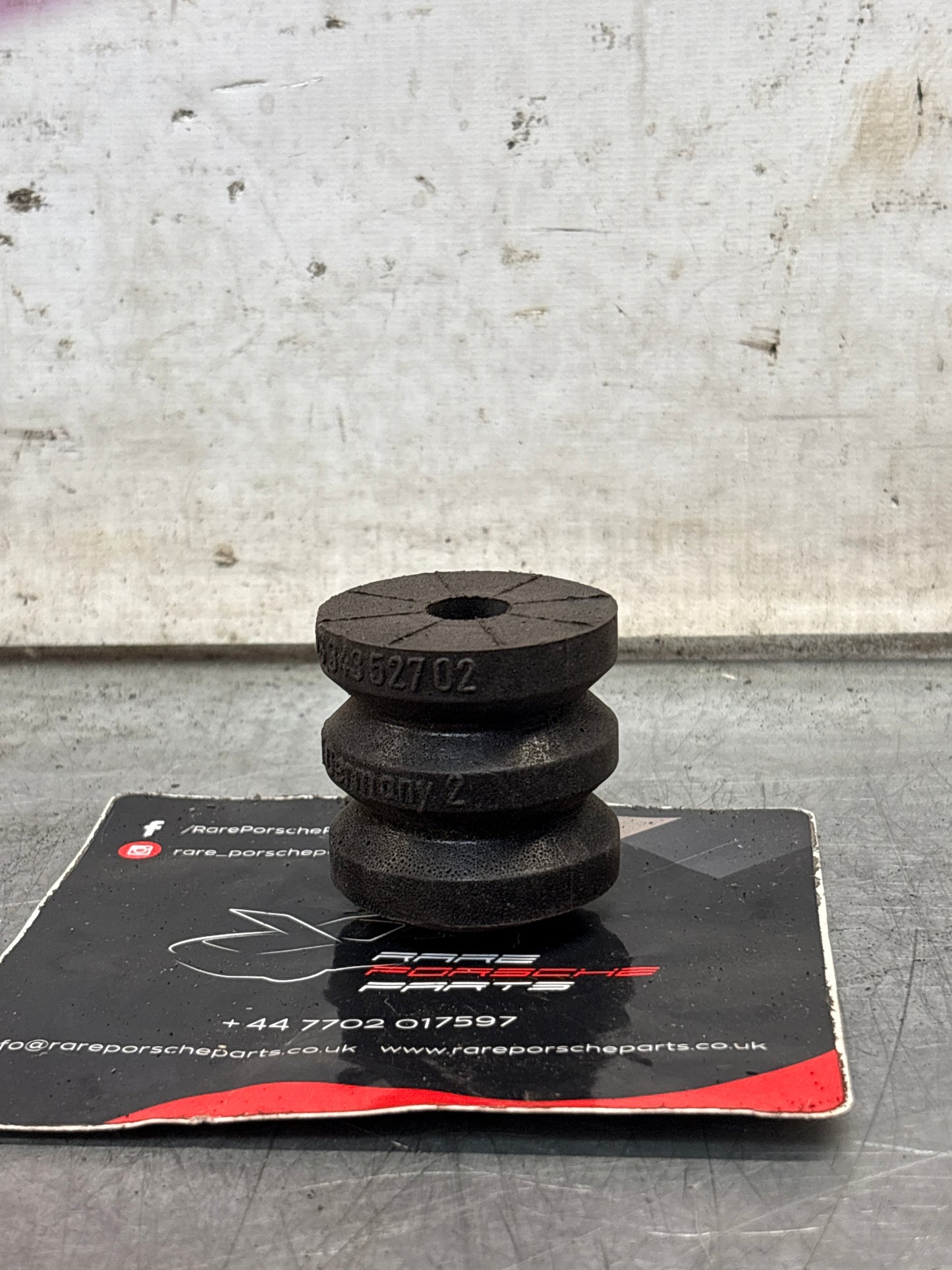 Porsche 928 bump stop strut additional spring, used 92834352702