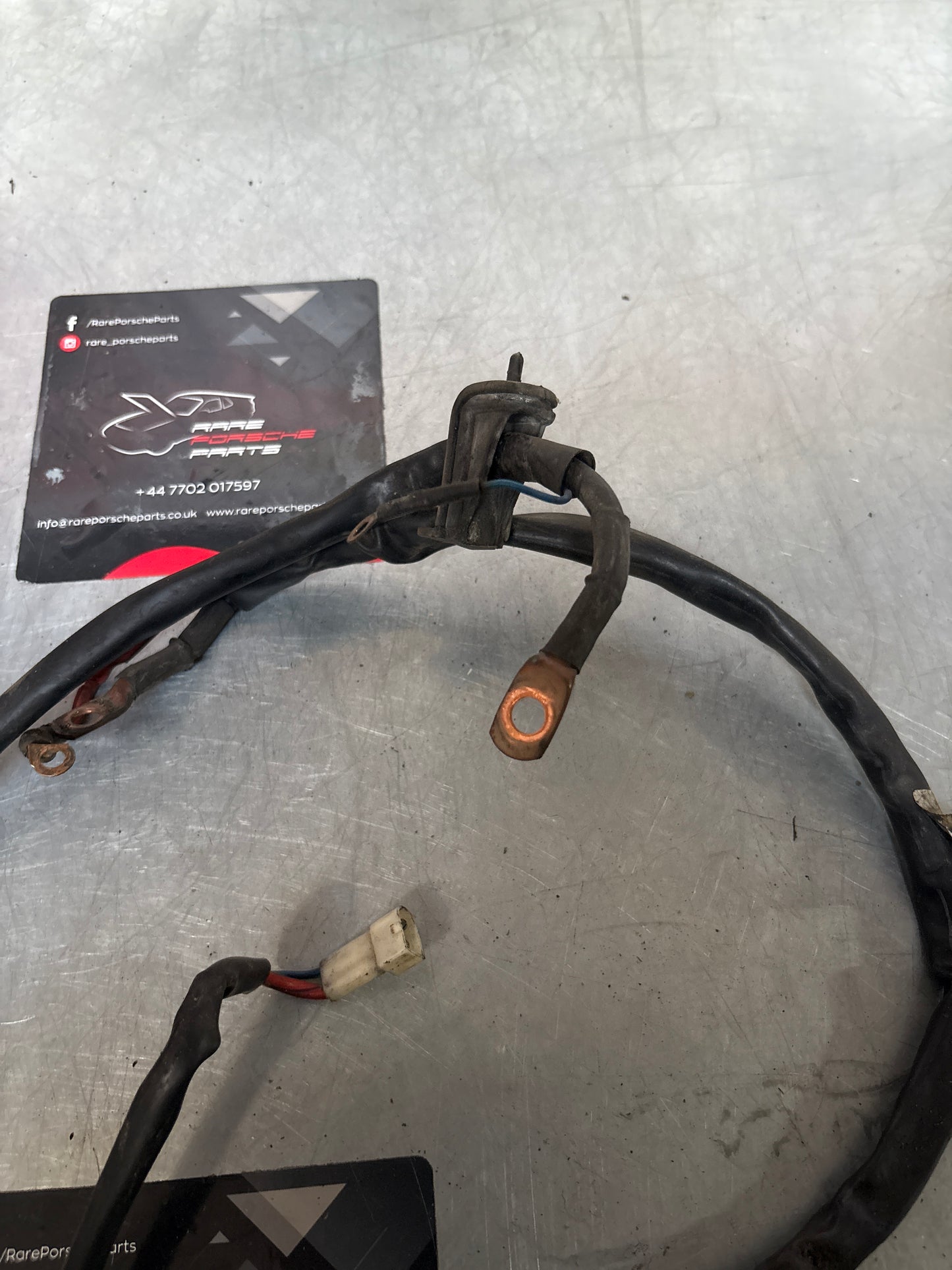 Porsche 944 alternator cable, used 85.5-