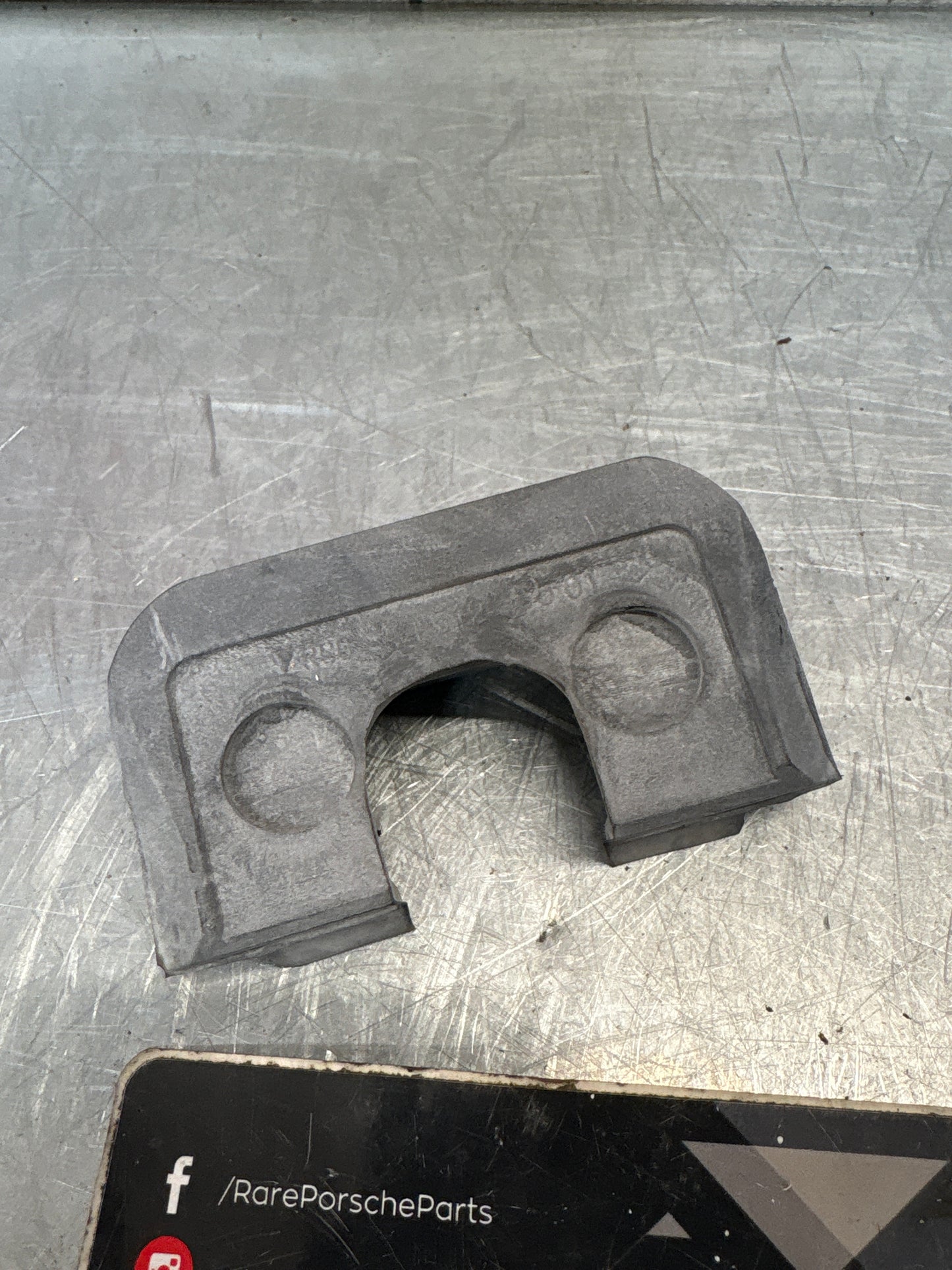 Porsche 944, S2/ 924S left tailgate latch pin gasket rubber, used 94451236501