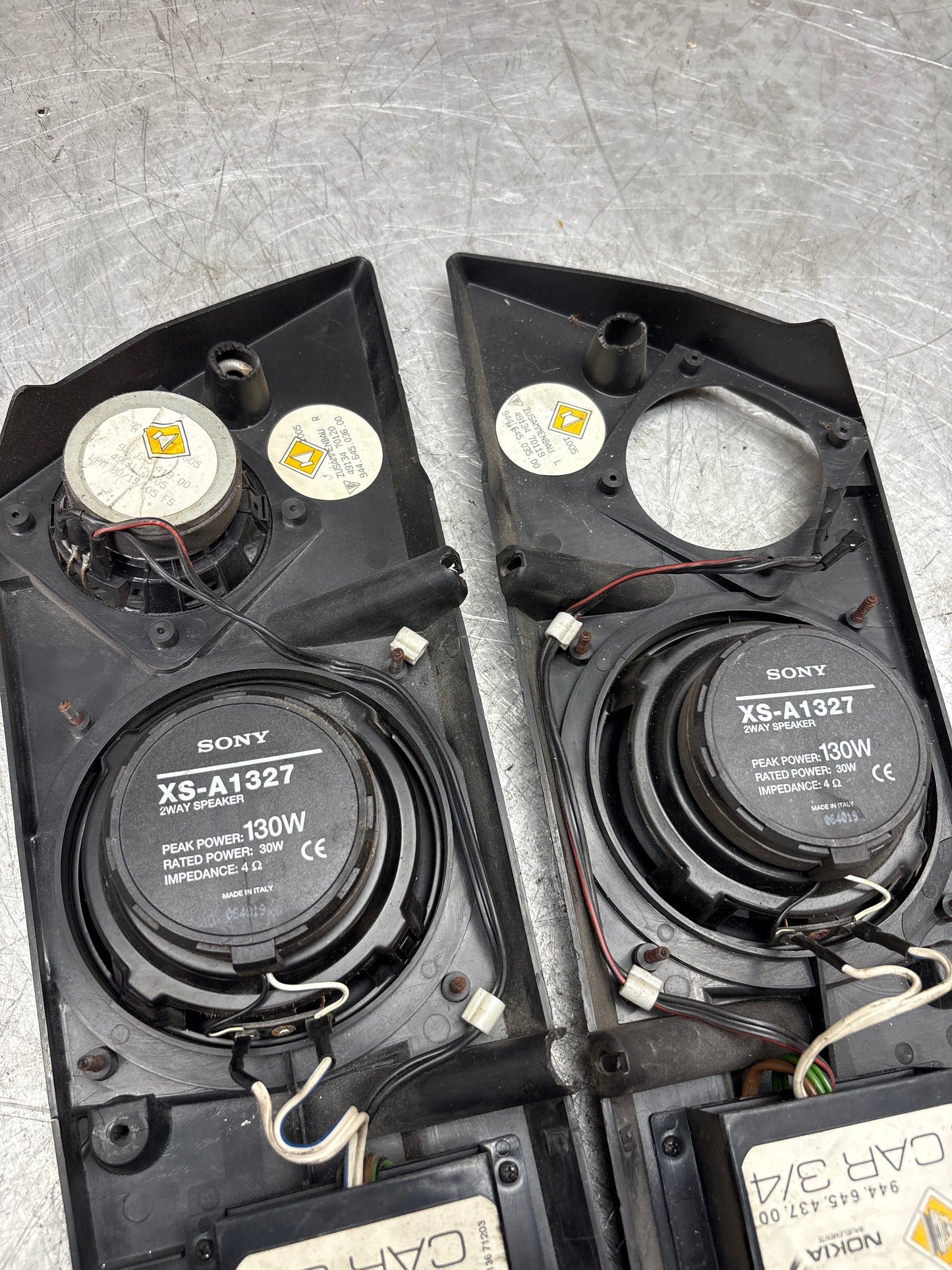 Porsche 944 speaker board, used 94455514400 / 94464543700