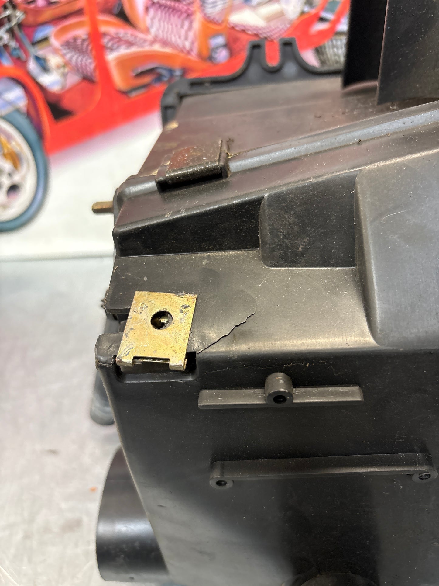 Porsche 928 heater box, LHD, 92857303604, used