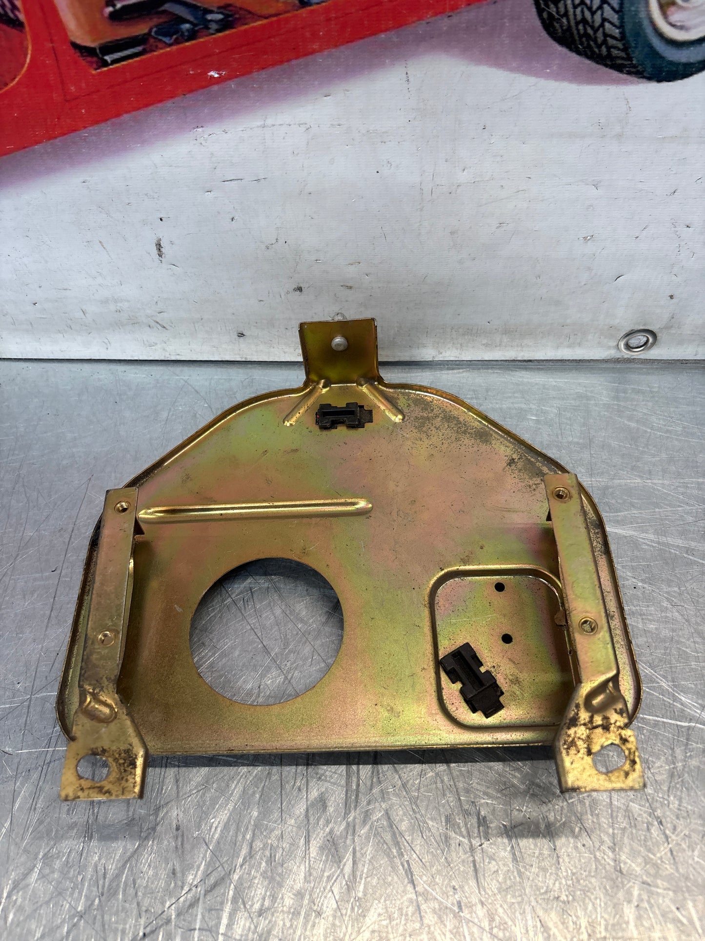 Porsche 928 ECU bracket, used 92861823101