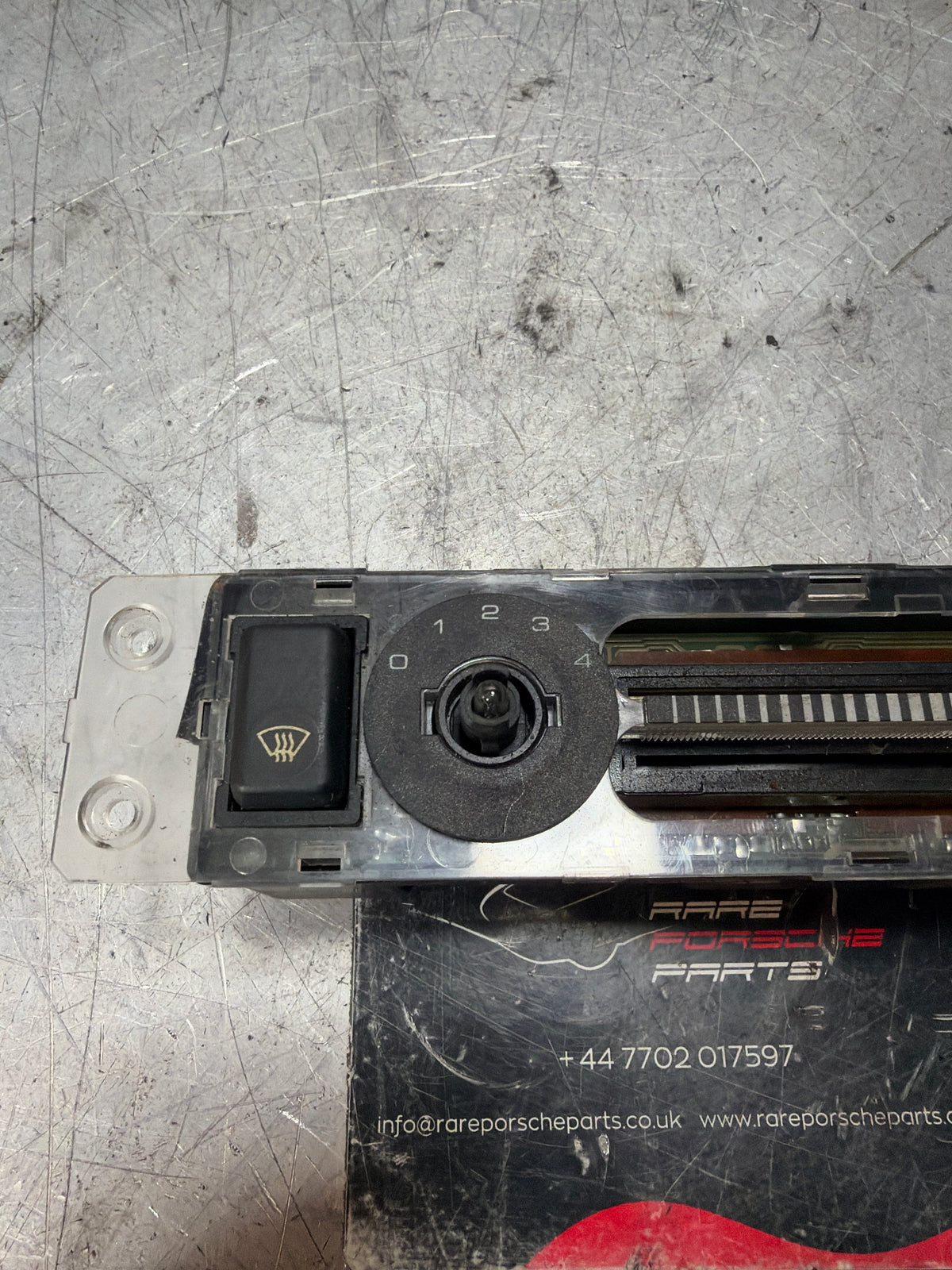 Porsche 944 climate heater / control switch 85.5 -91 years 94465302101 used