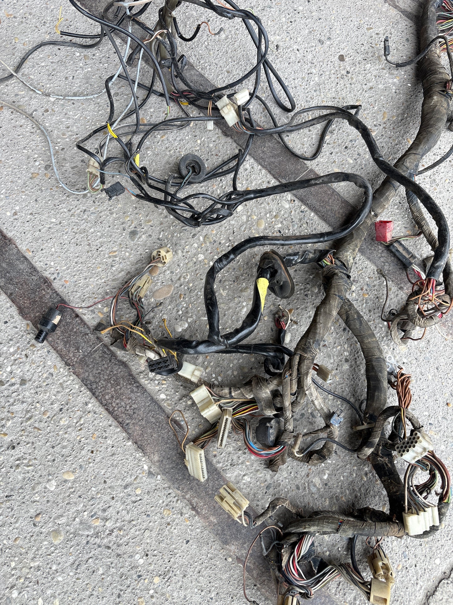 Porsche 928 S interior wiring loom, LHD 92861200321
