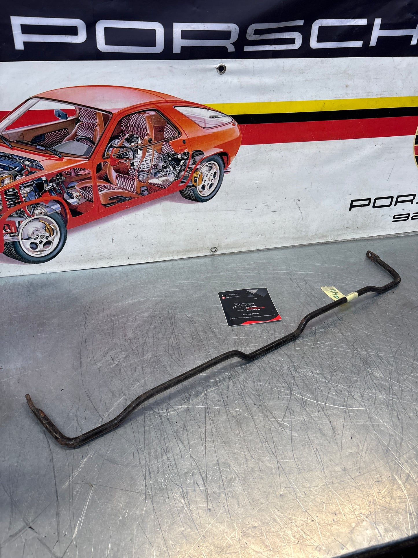 Porsche 924 944 rear anti roll bar, 14mm 477511411A, used