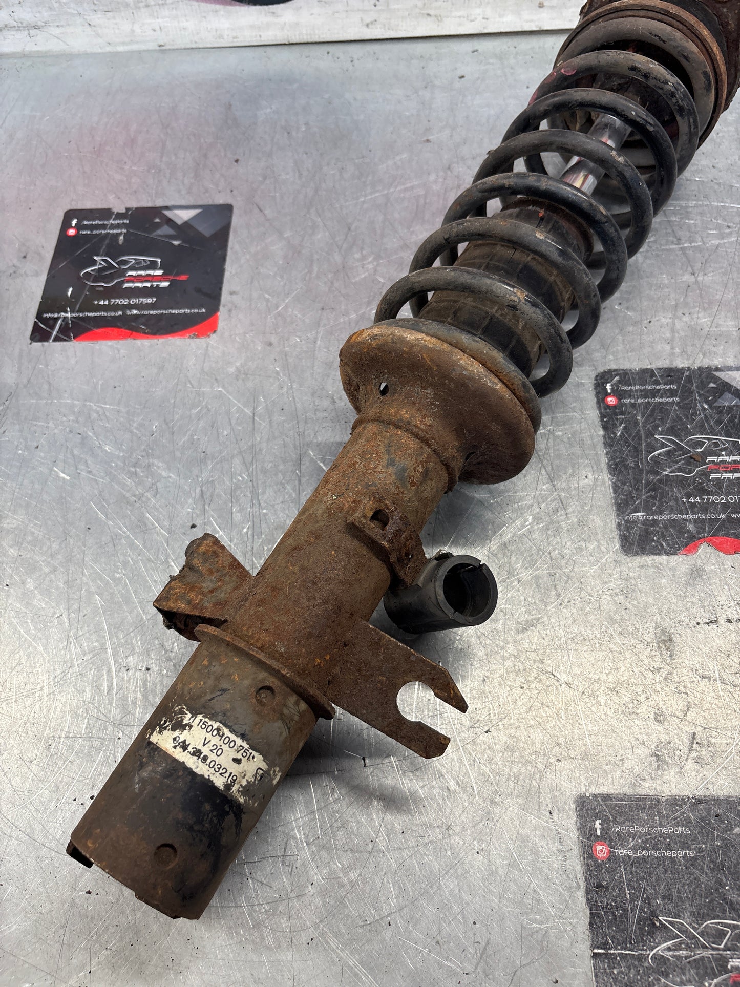 Porsche 944 S2 Right, Off Side suspension leg, 94434303219 used, used