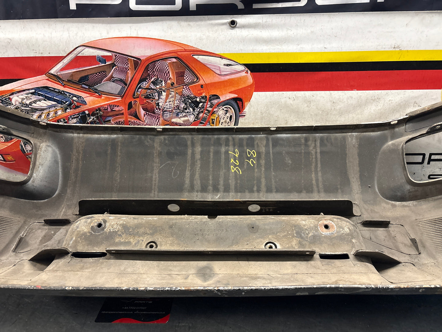 Porsche 928 rear bumper, used 928505023