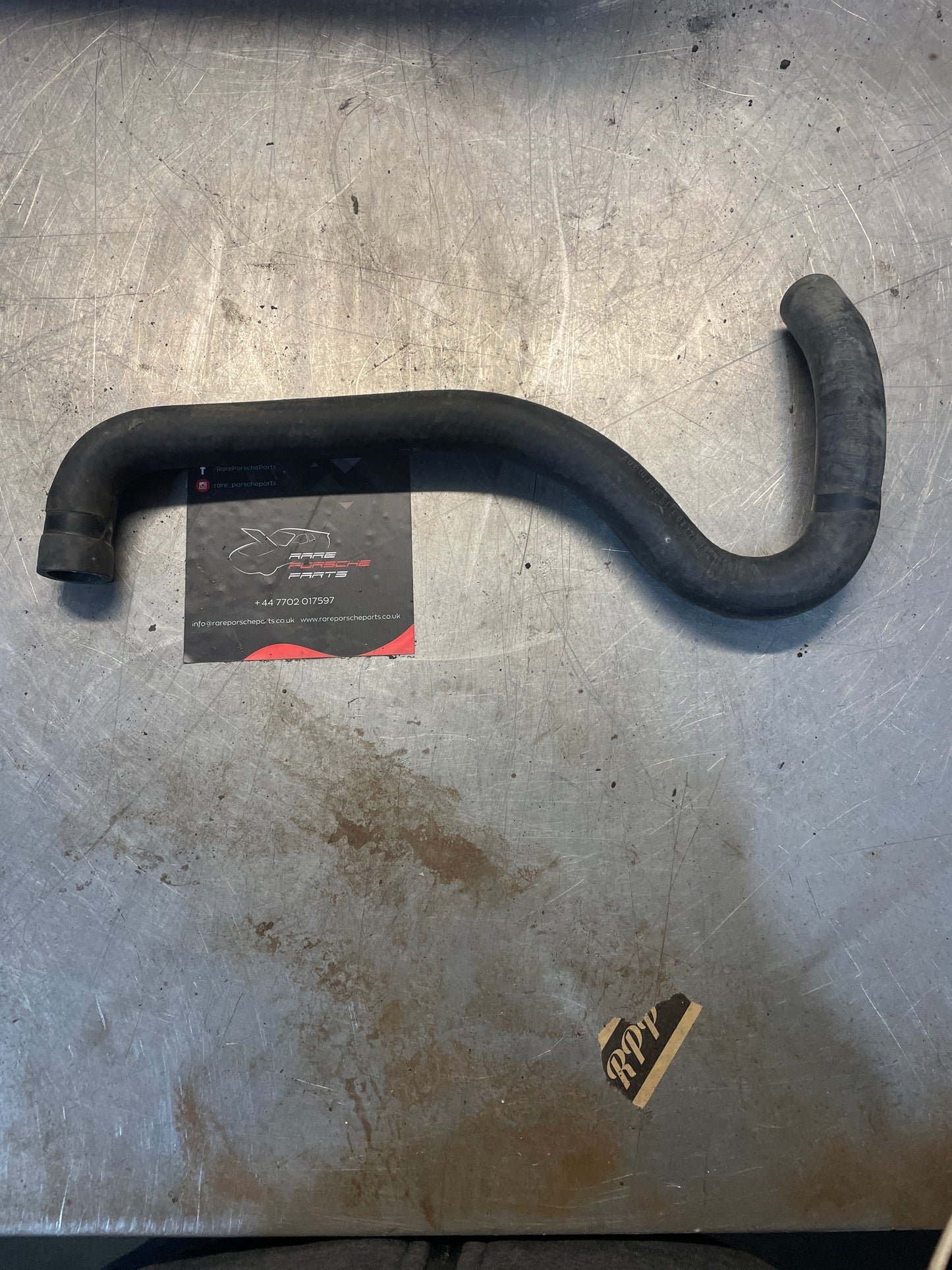 Porsche 928 radiator heater hose, used 92857458702