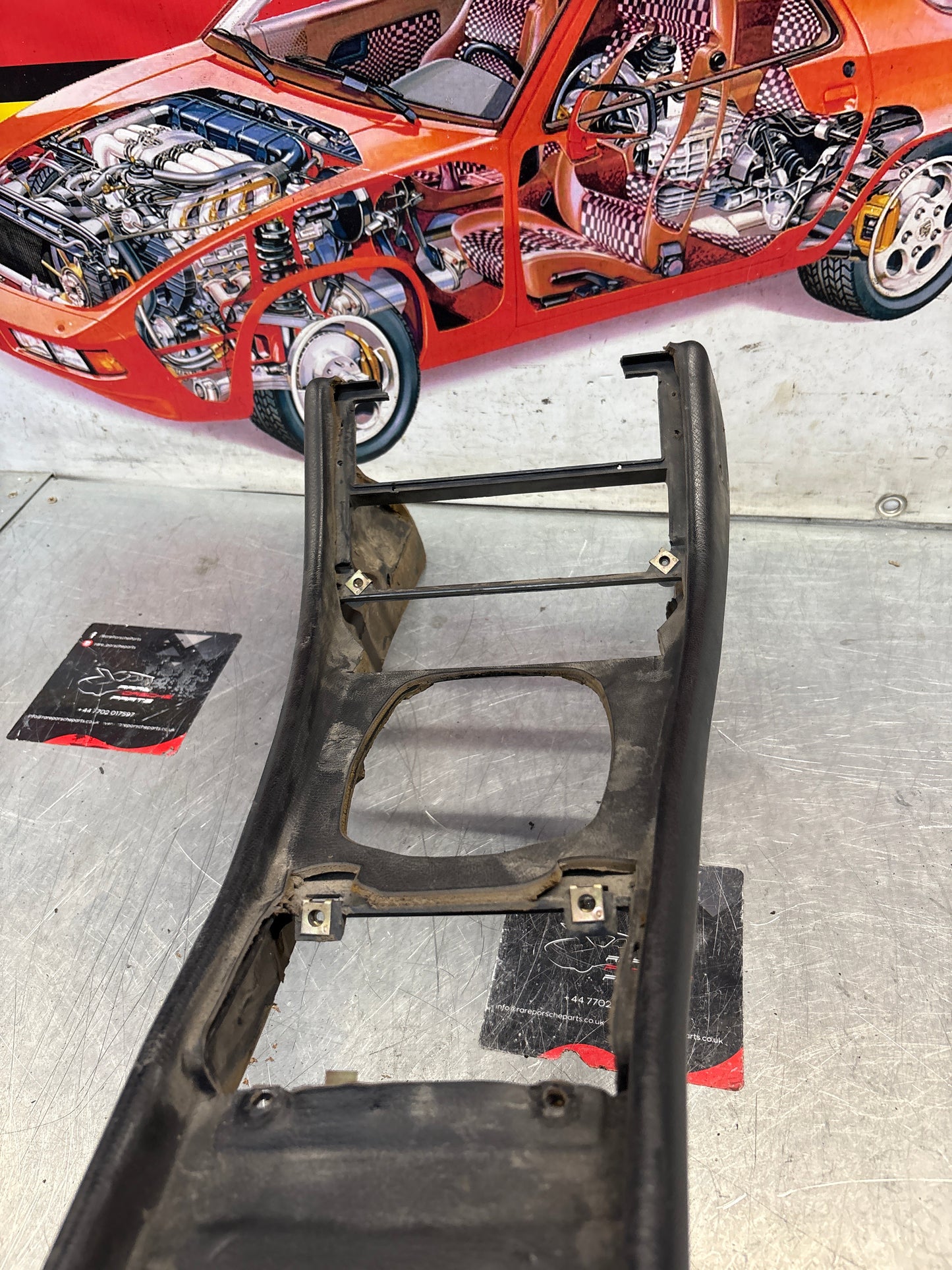 Porsche 944 centre console black 94455205100 used