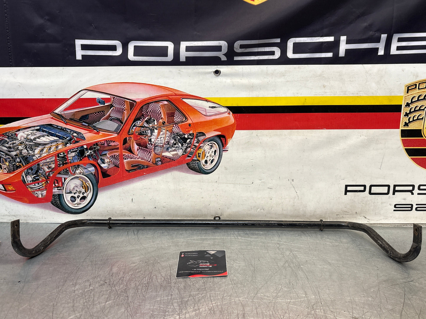 Porsche 986 Boxster front anti roll bar, used 99634370121, 24mm