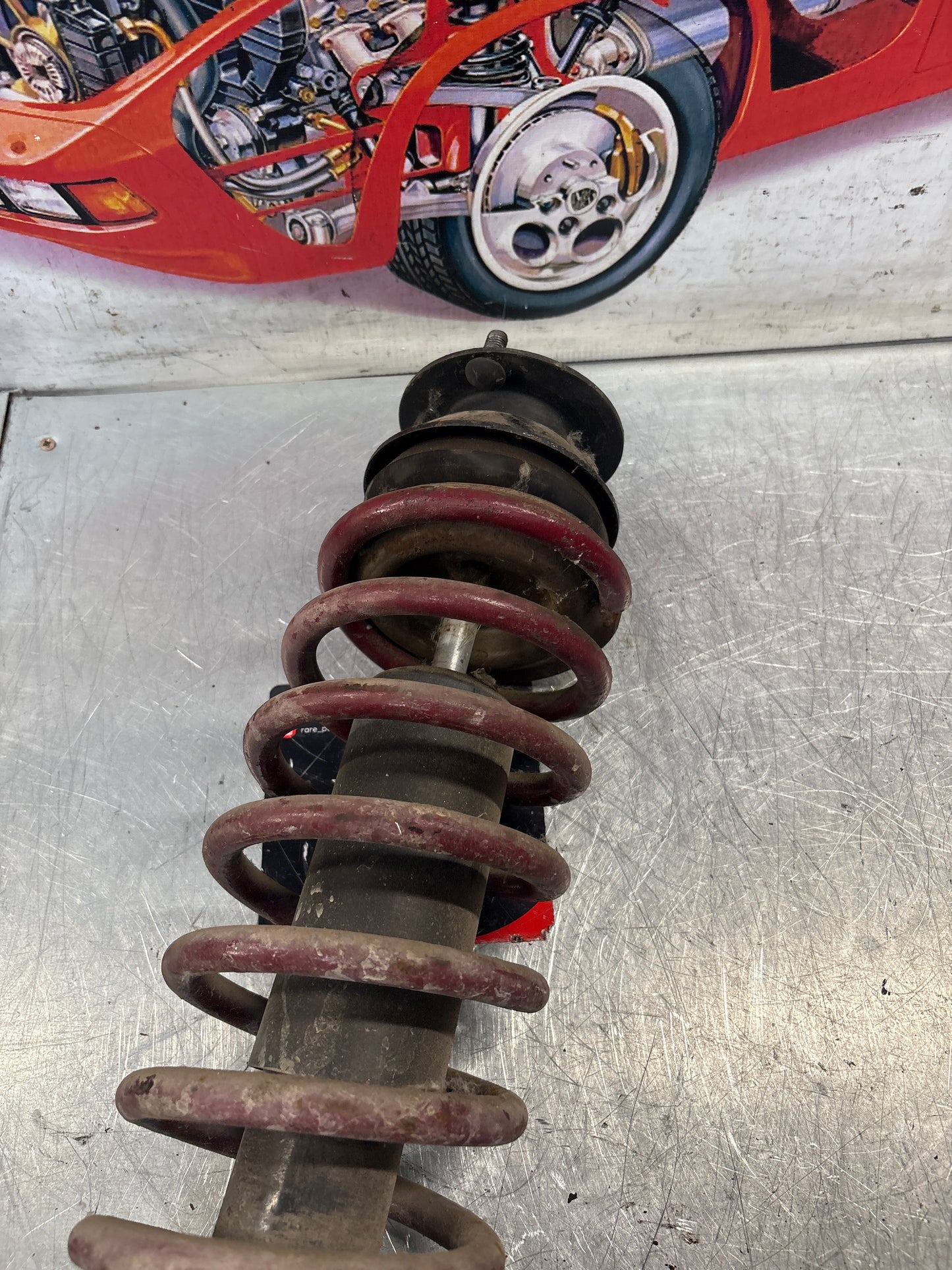 Porsche 928 rear shock absorber, used 92833305108
