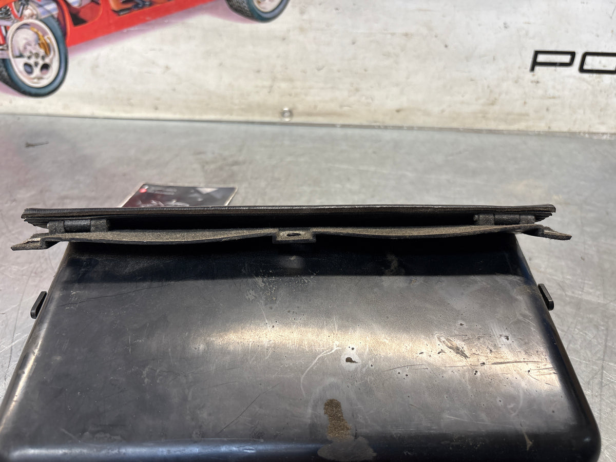 Porsche 924 glovebox with black door, used 477857095A