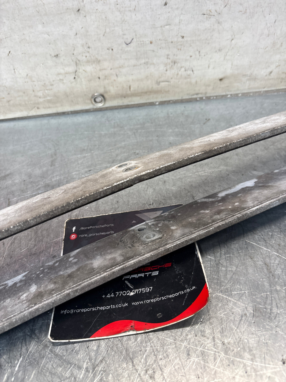 Porsche 944 S2 / turbo front bumper reinforcement panel support, 95150501000 for spares or repair