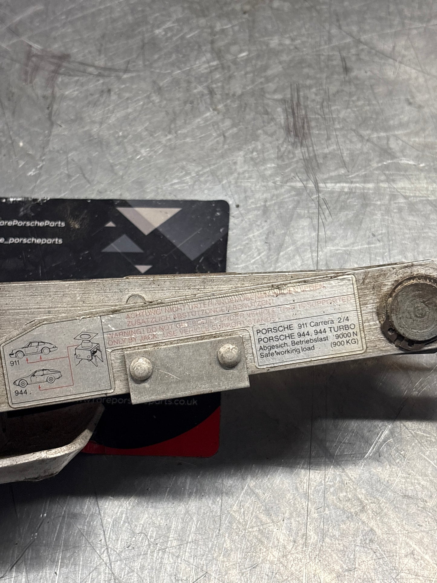 Porsche 944 / 944 Turbo / 911 Carrera 2 / 4 spare tire jack lift, used