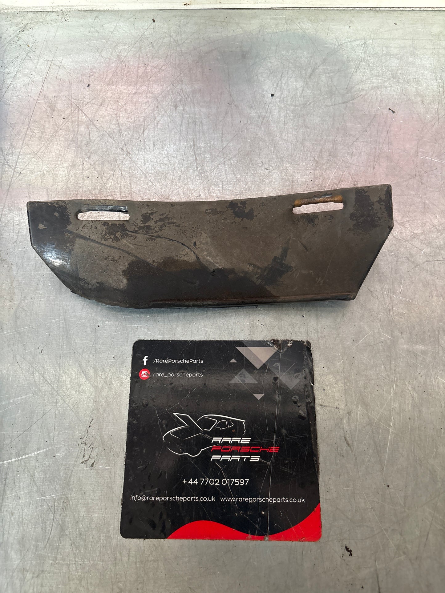 Porsche 928 control arm rubber spoiler left, used, 92834138901