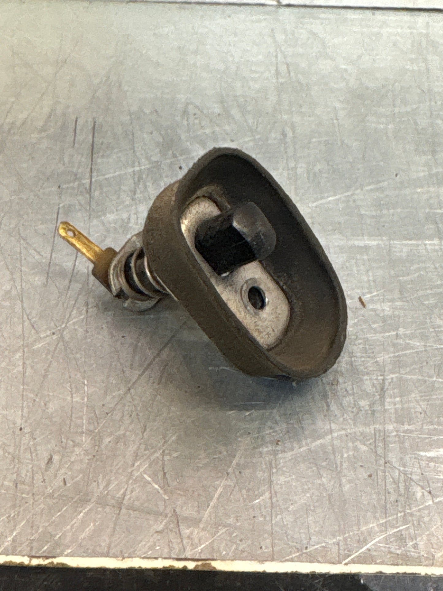 Porsche 924 / 944 / 928 / 968 door contact switch, with rubber  used 96861360100 / 94461311400