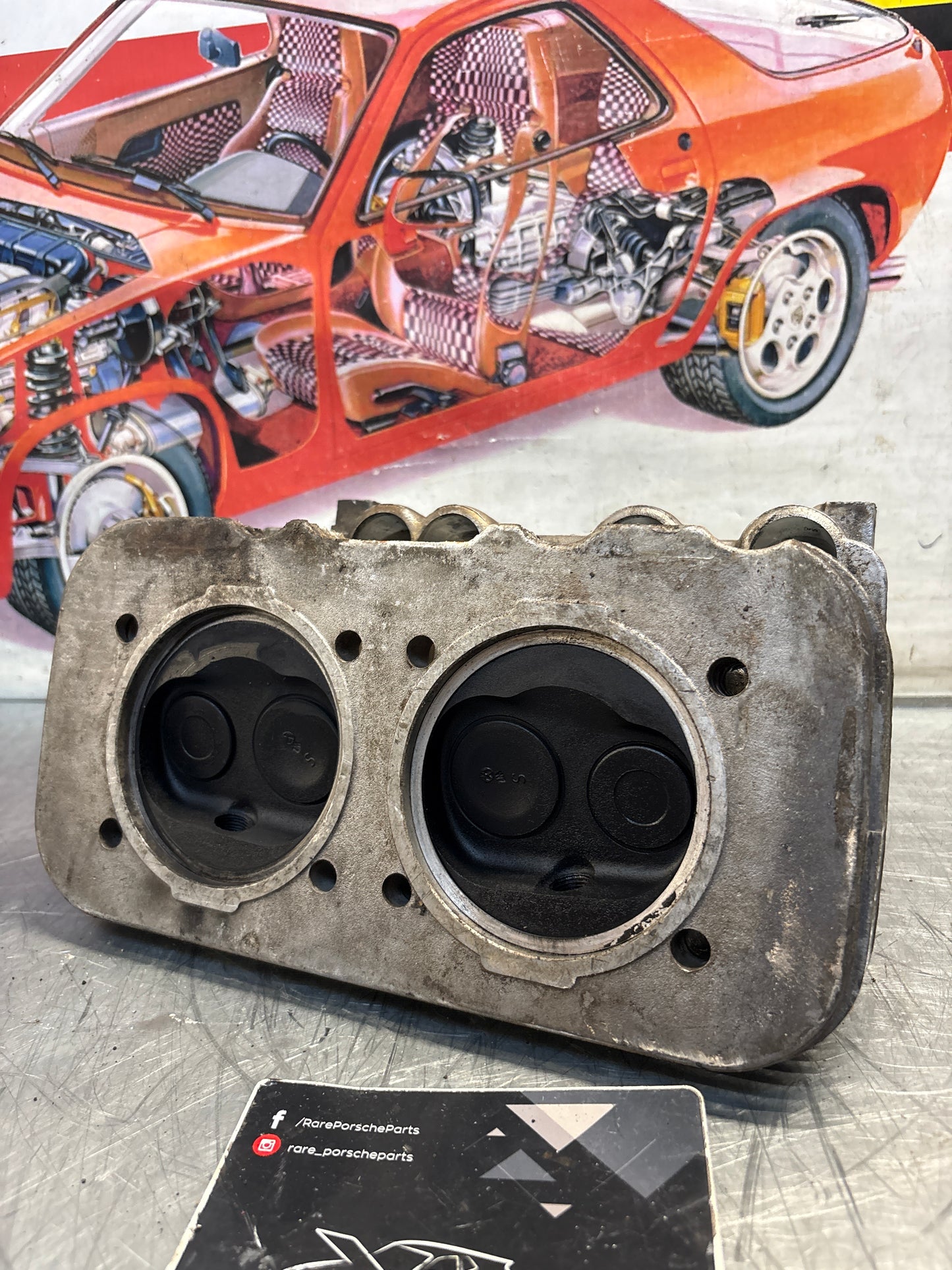 Porsche 914, cylinder head, used 022101372