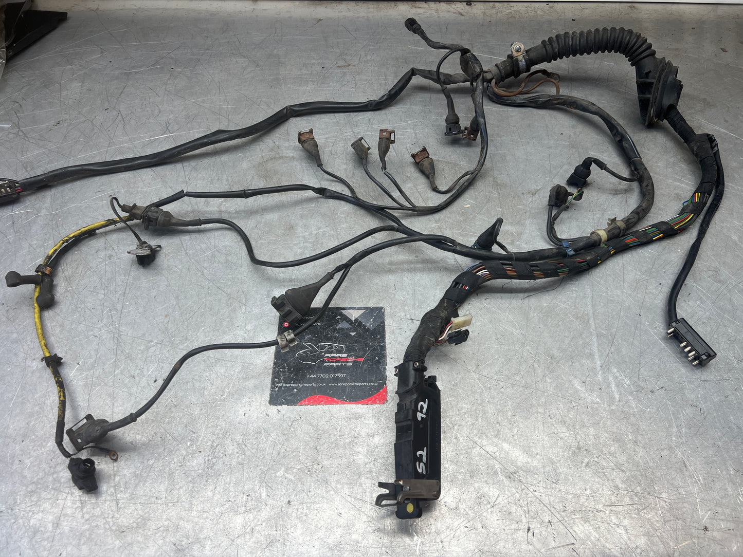Porsche 944 S2 3.0 16V 1992 engine loom ECU wiring loom, used, 9446070406