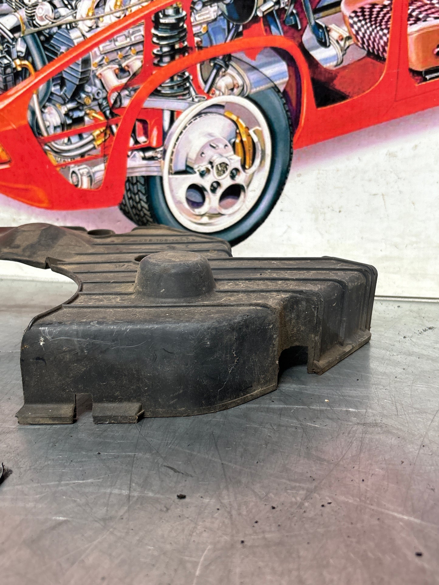 Porsche 928 78-82 timing belt cover, used 92810514403