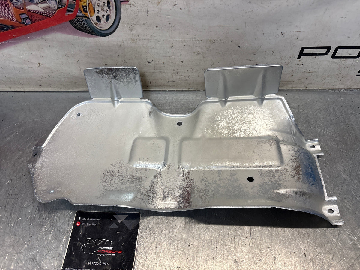 Porsche late 944 exhaust heat shield 94450313900, refurbished 