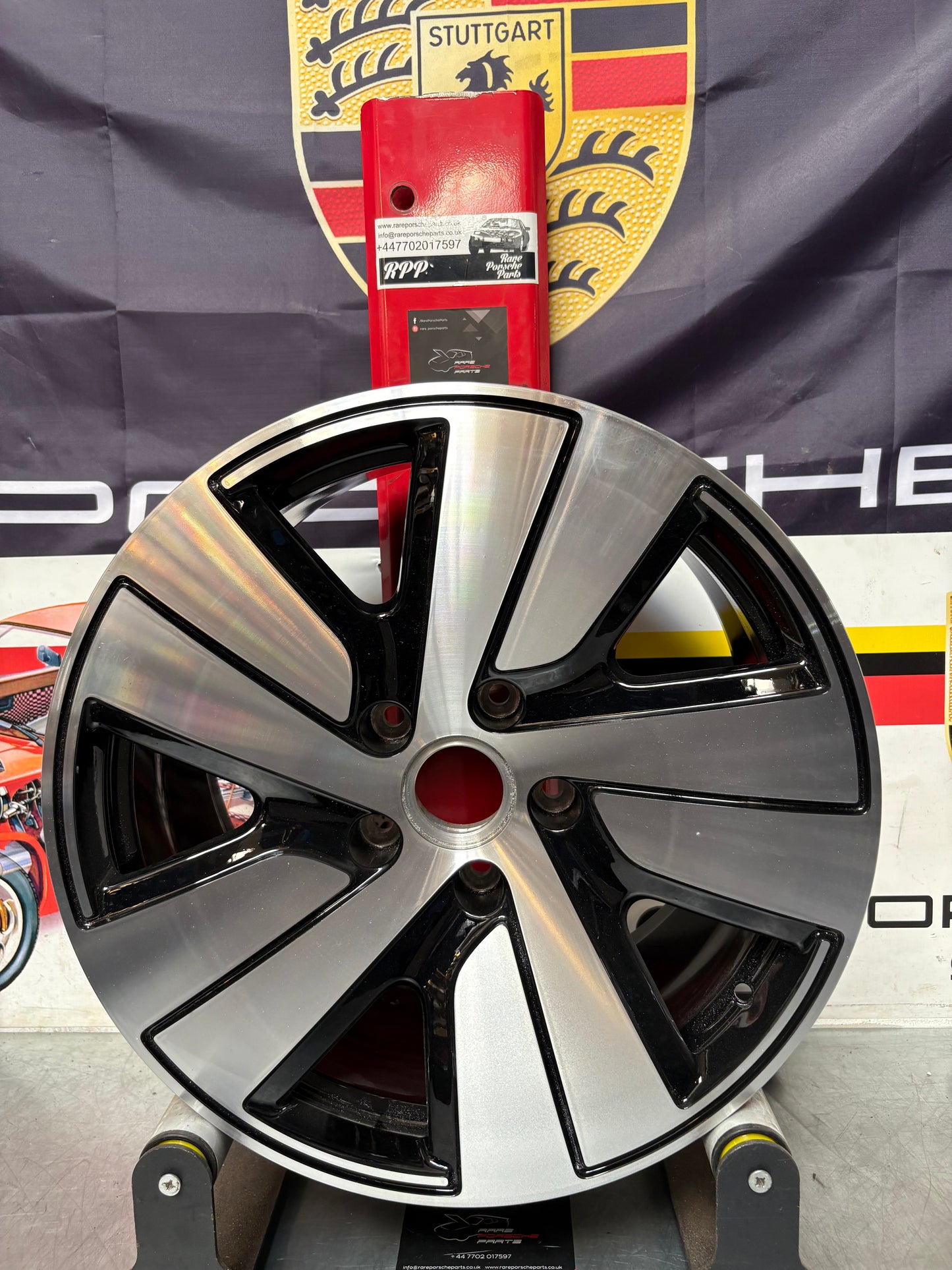 Porsche Taycan 10.0Jx19” ET66 alloy wheel, 9J1601025BM, very nice condition, used