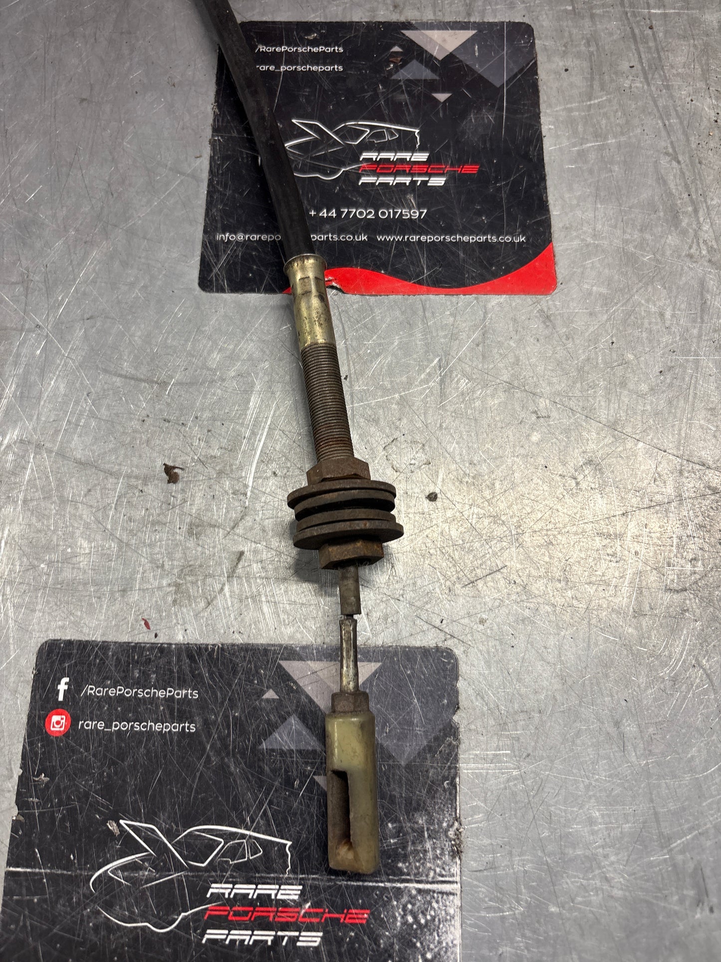 Porsche 924 clutch lever cable, used 478721335A