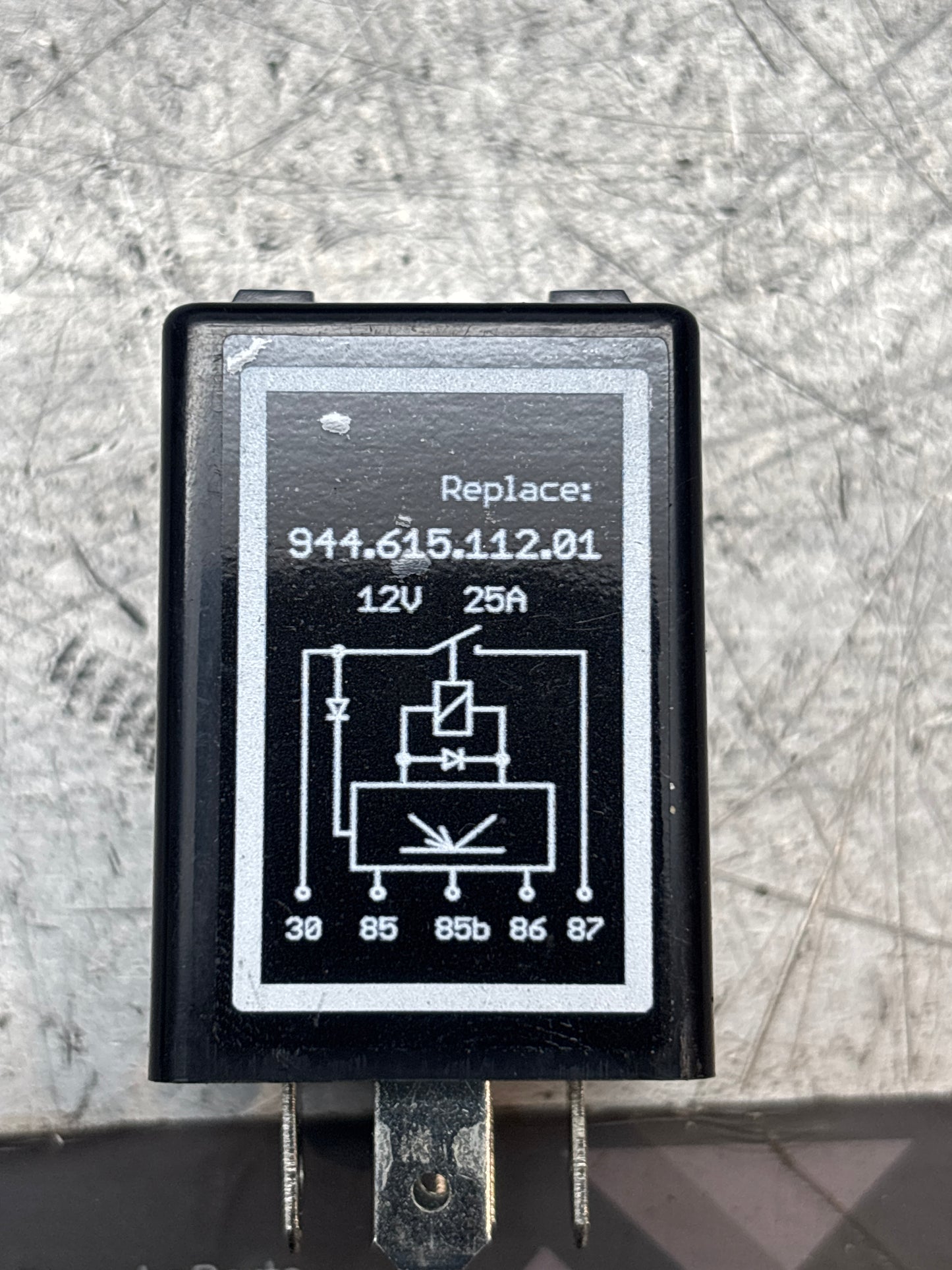 Porsche 924S 944 electric window relay 94461511201 New, aftermarket