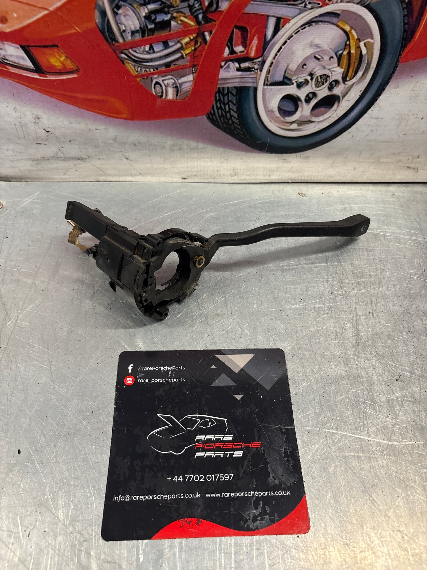 Porsche 944 black Wiper stalk, used 94461310100