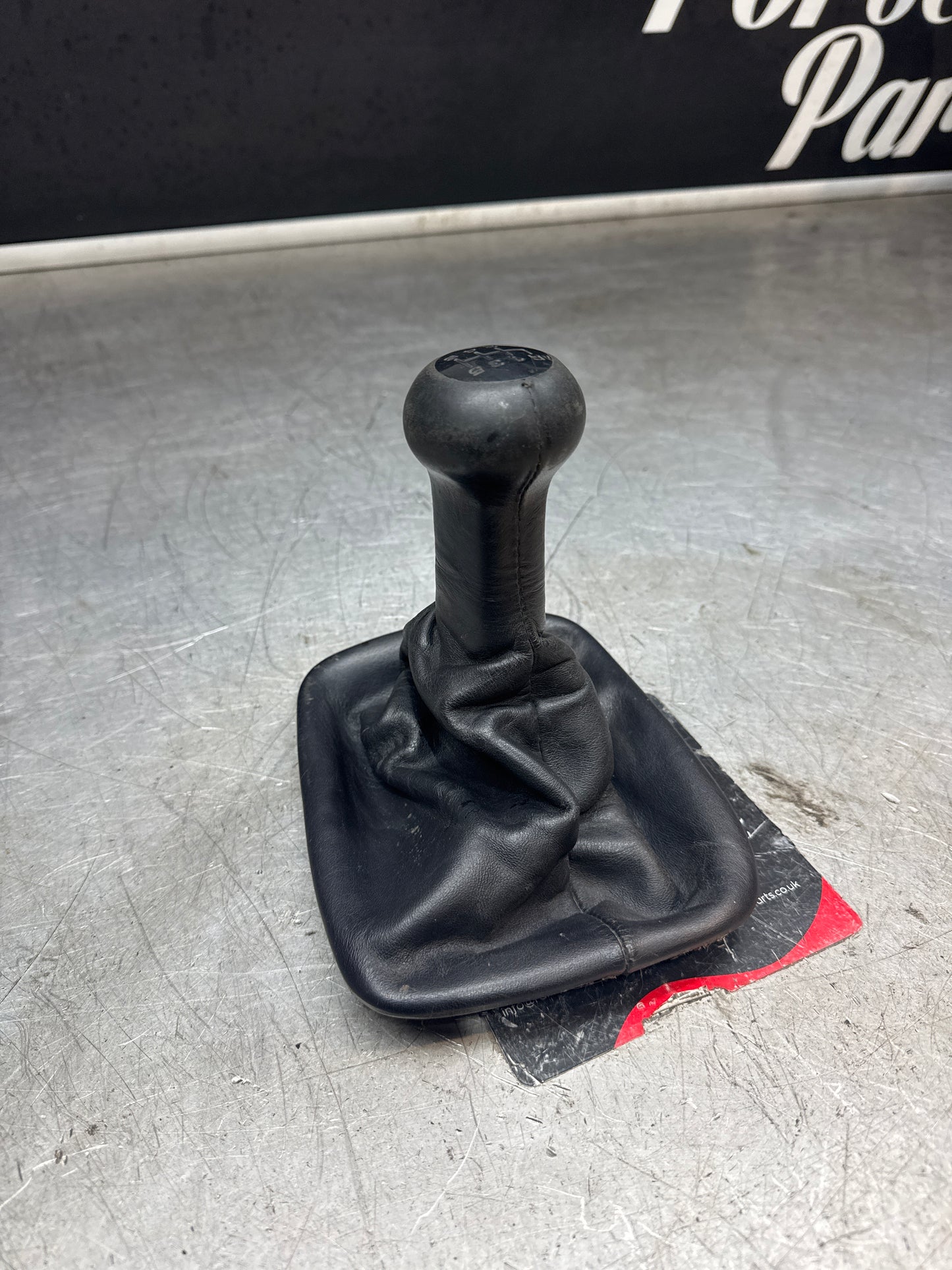 Porsche 968 (6 speed) leather shifter knob. Good condition. 94442407502